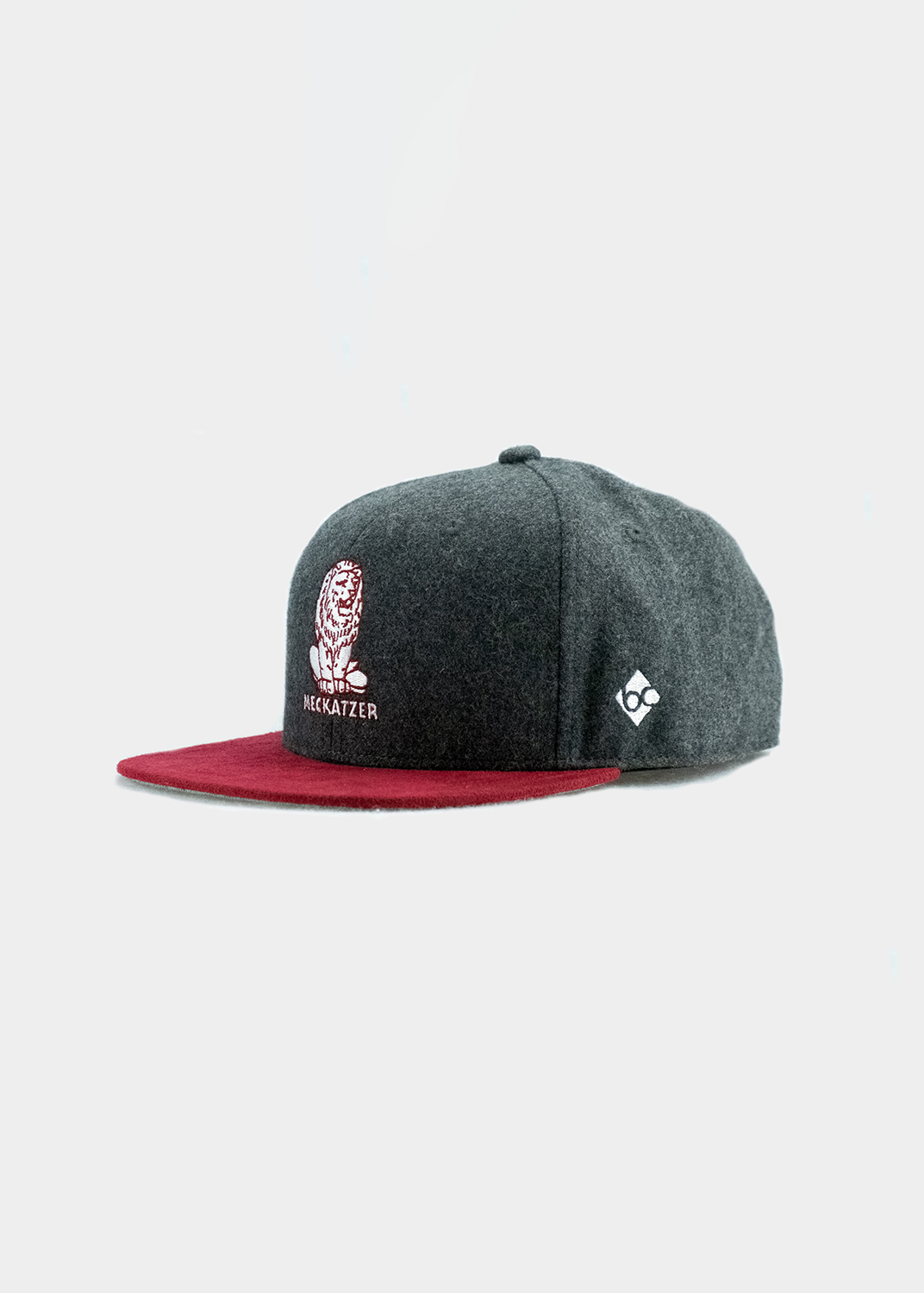 Cap "Meckatzer" - dunkelgrau (Snapback)