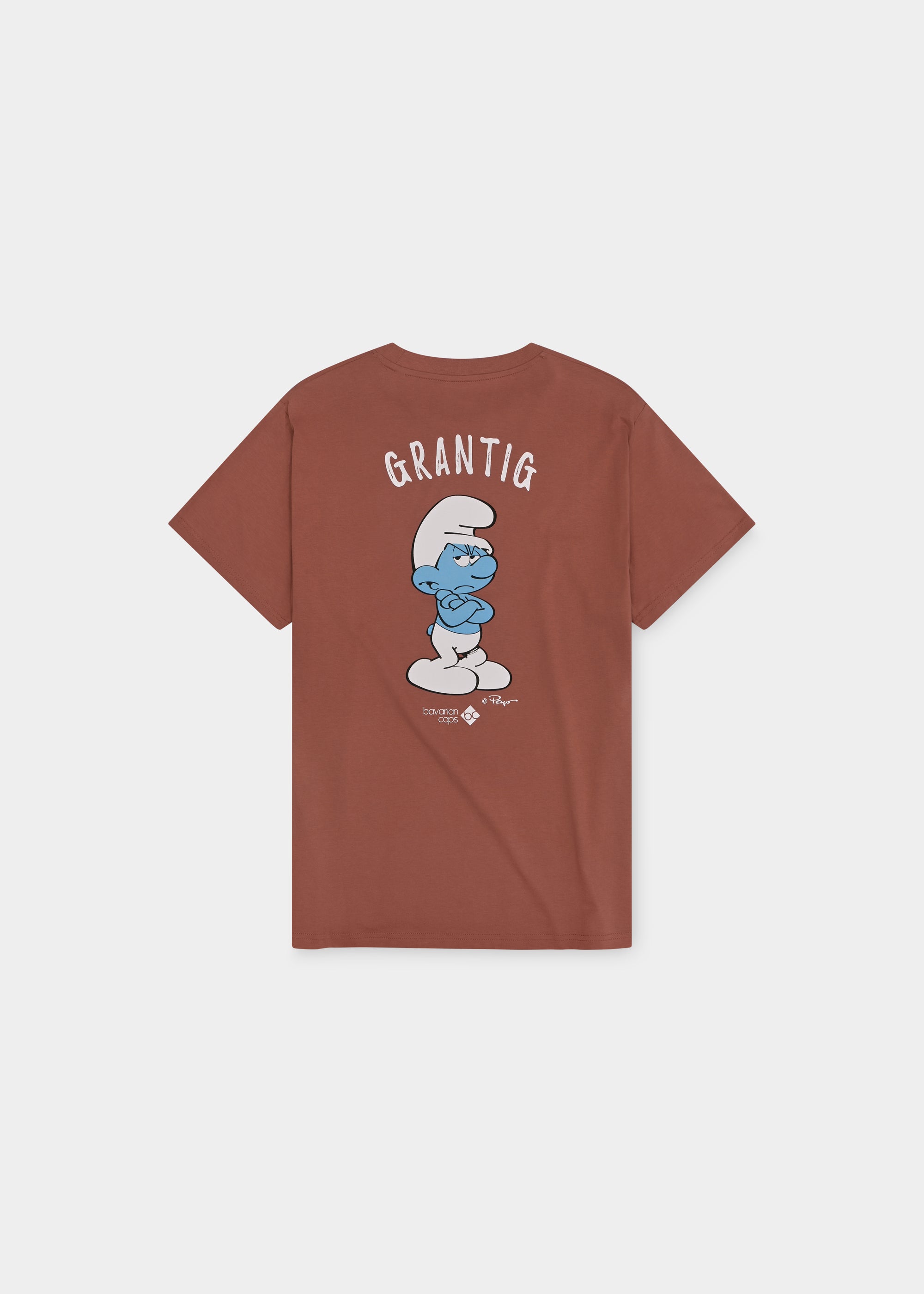 T-Shirt "Grantler Klub: Muffi" - rotbraun (Kinder)