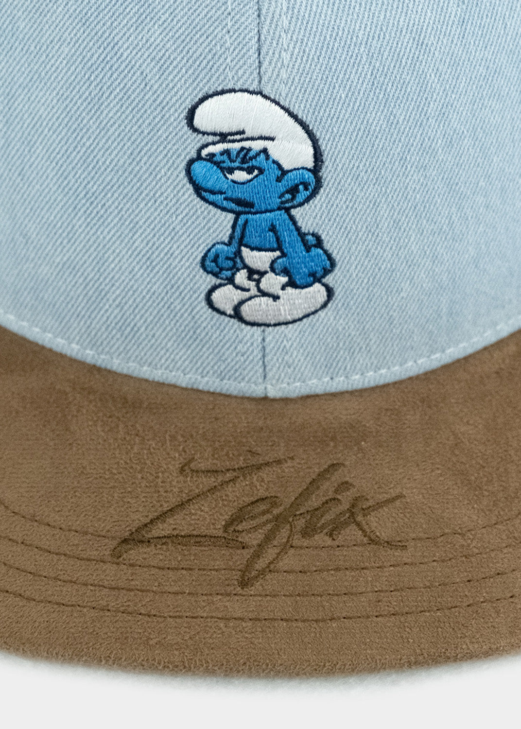 Cap "Muffi, Zefix" - hellblau (Snapback)