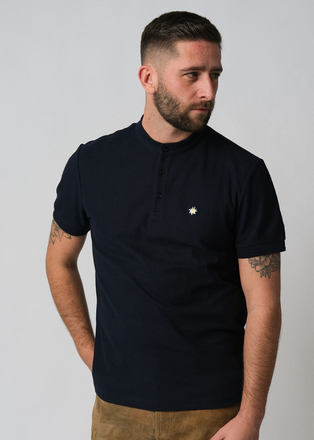 Poloshirt "Edelweiß"