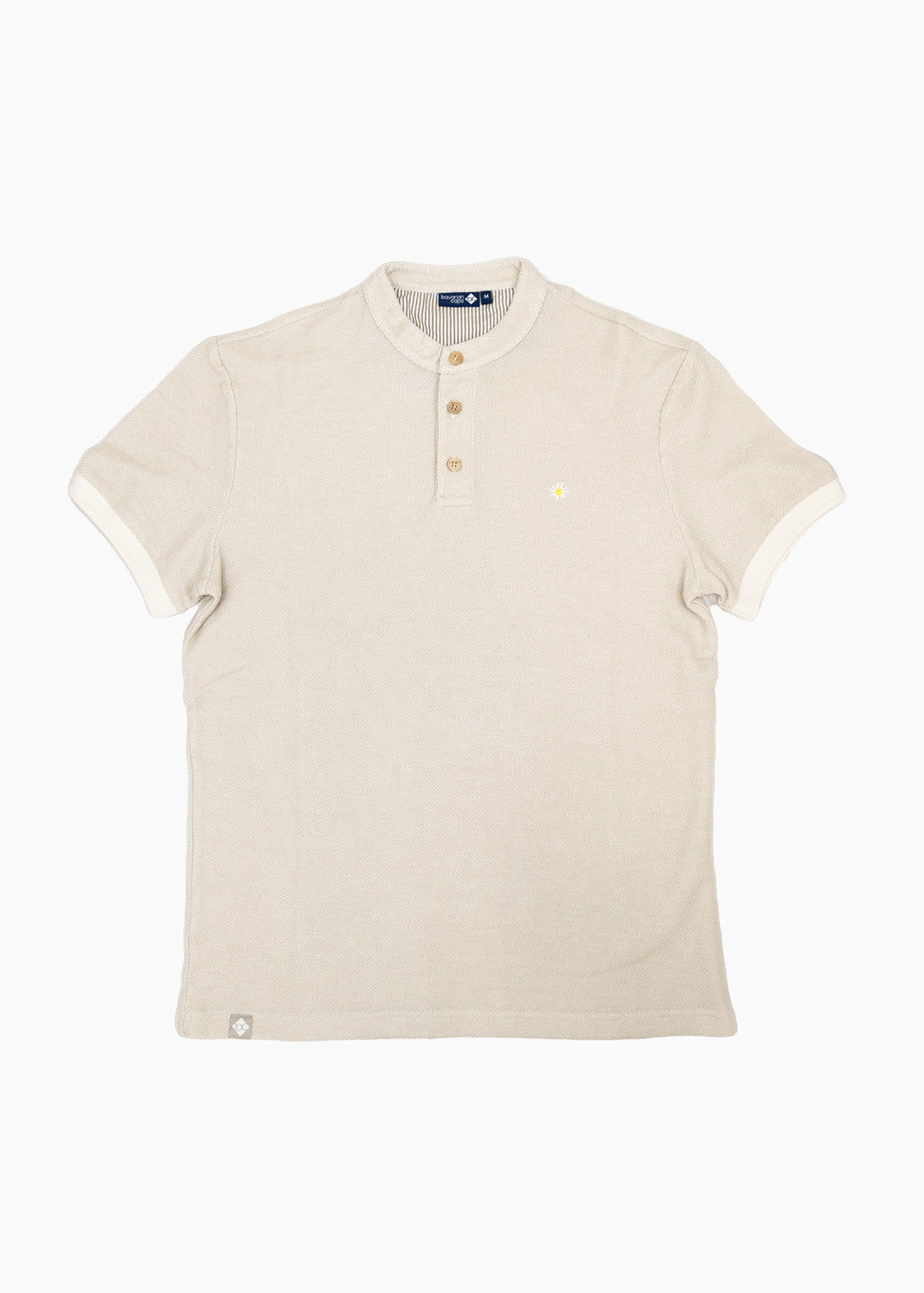 Poloshirt "Edelweiß Feinstrick"