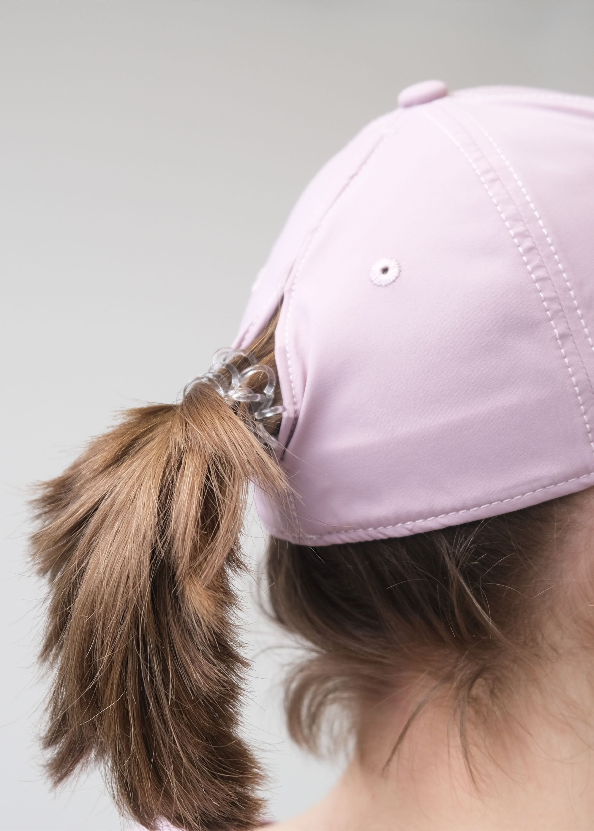 Cap "Edelweiß Ponytail" - wildrose (Kinder)