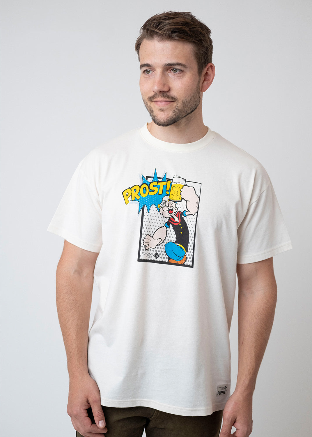 T-Shirt "Prost, Popeye" - natur