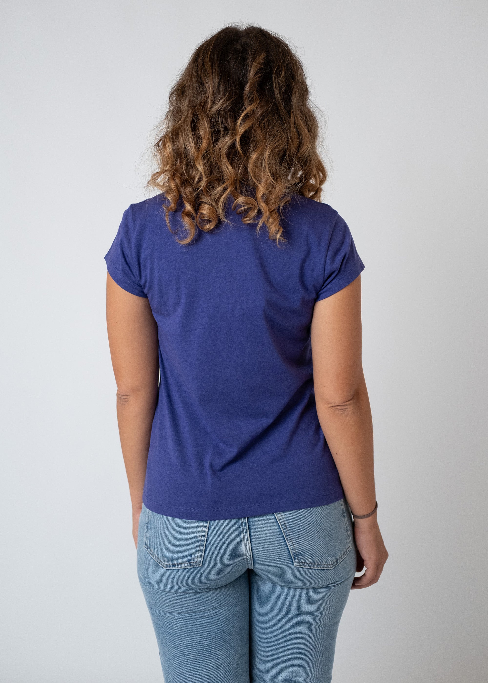 T-Shirt "Pumuckl schläft" - blau