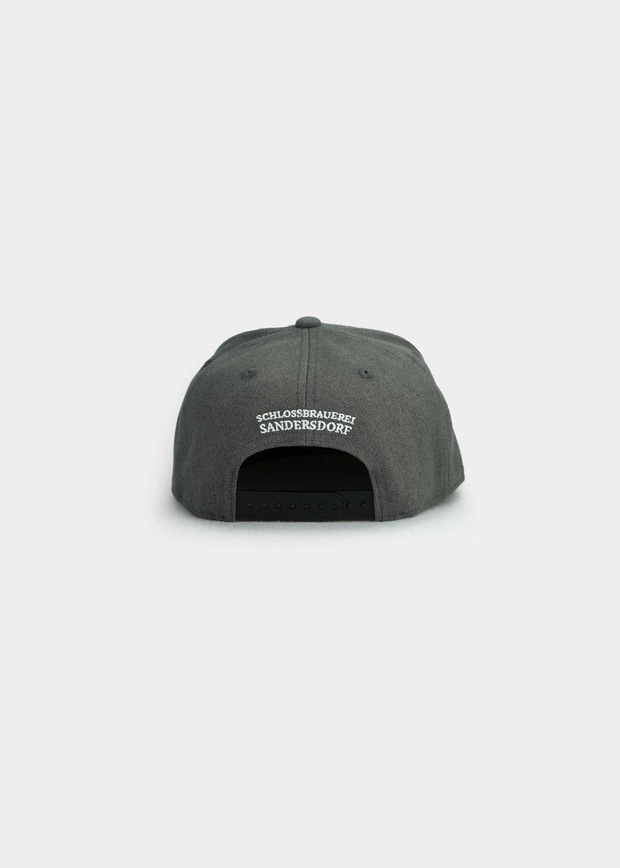Cap "Sandersdorfer" - dunkelgrau (Snapback)