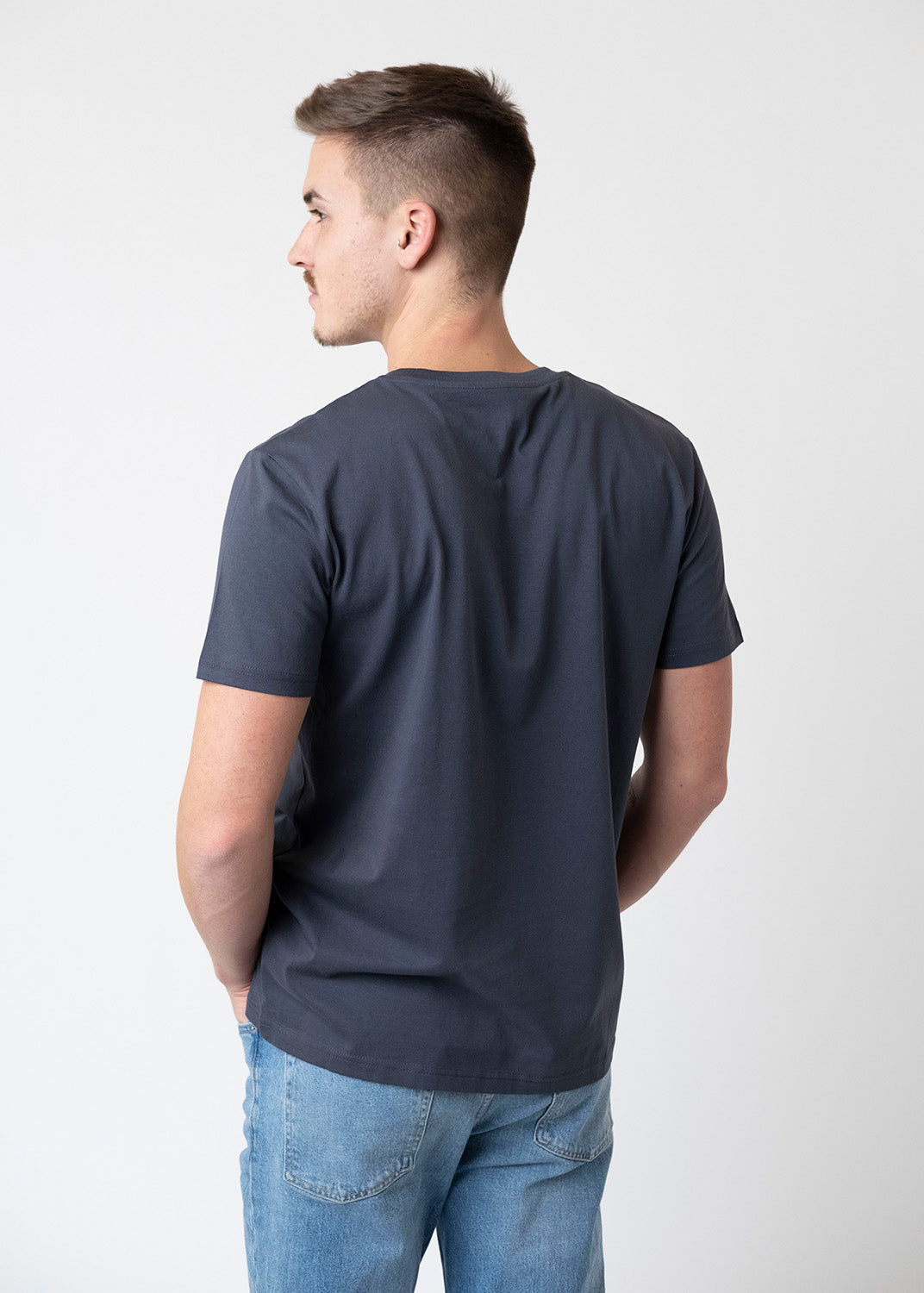 T-Shirt "Aloisius, Sacklzement" - anthrazit