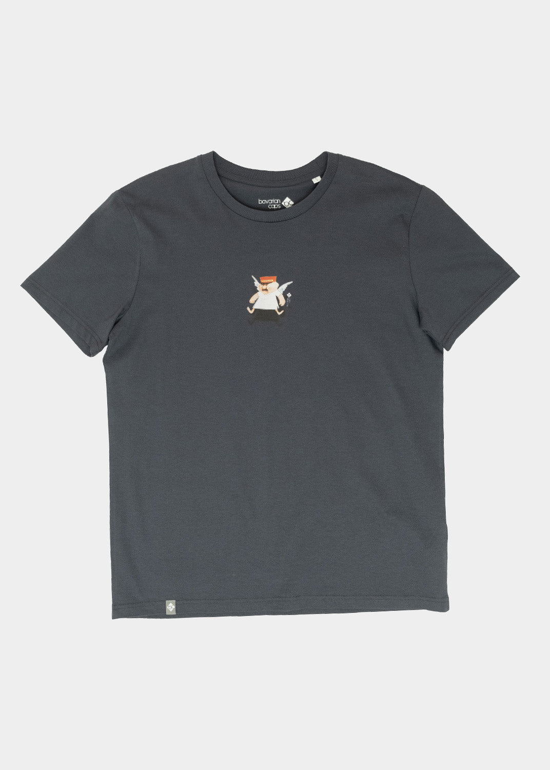 T-Shirt "Aloisius, Sacklzement" - anthrazit