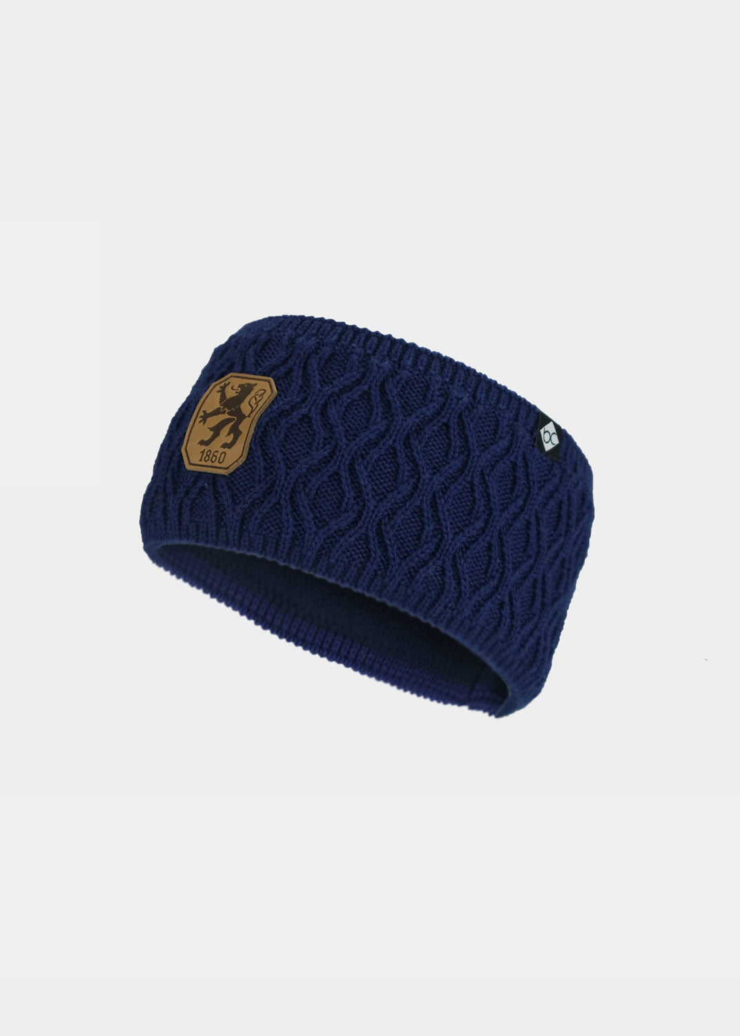 "1860 Stirnbandl Retropatch" - dunkelbau