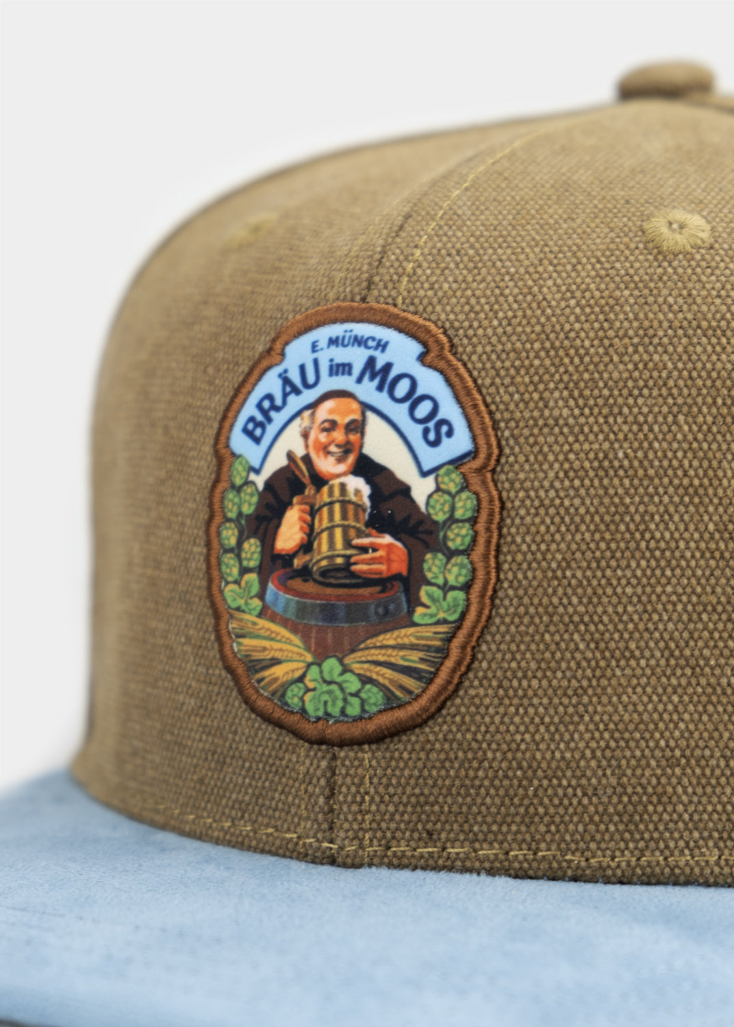 Cap "Bräu im Moos" - beige (Snapback)