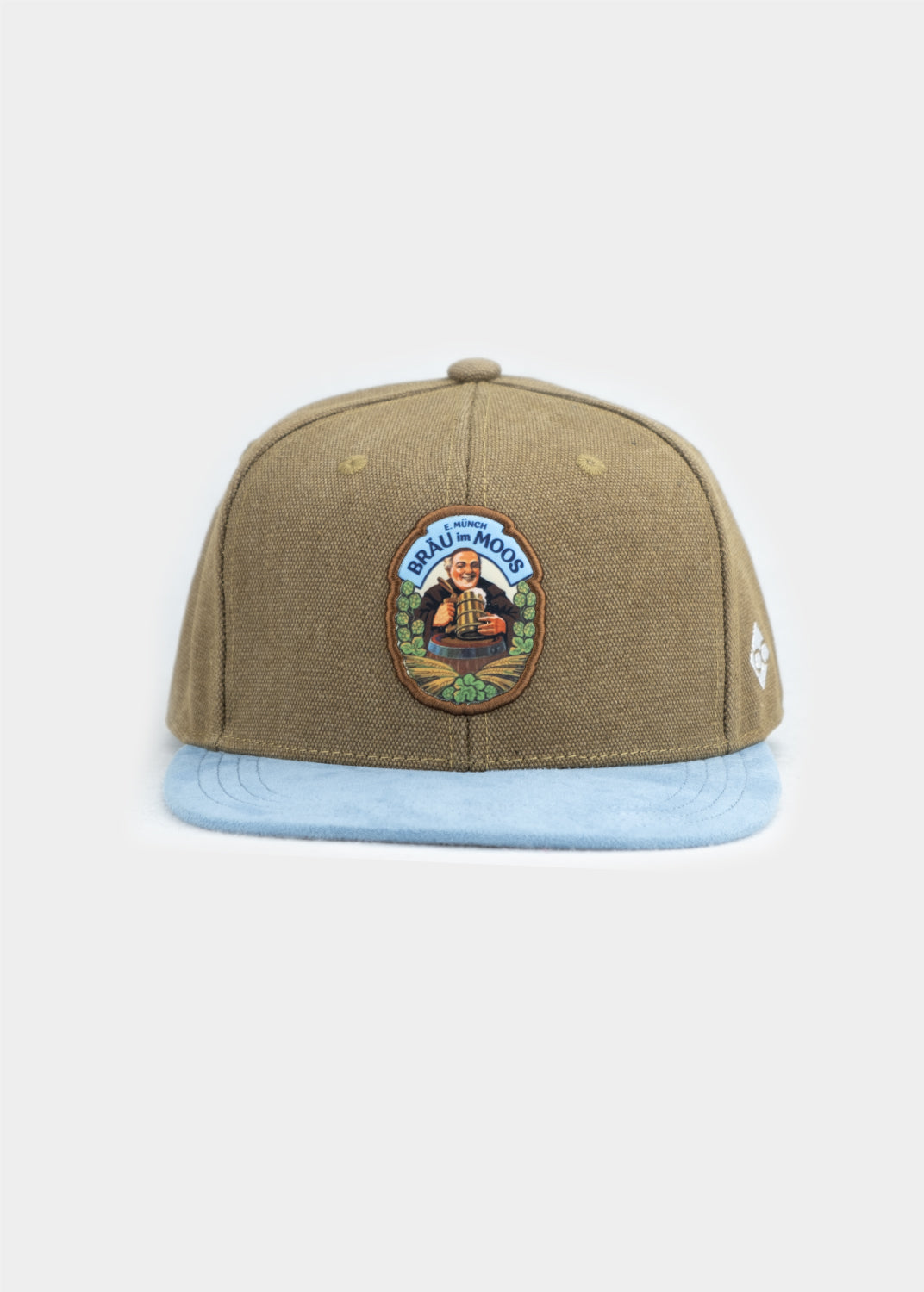 Cap "Bräu im Moos" - beige (Snapback)