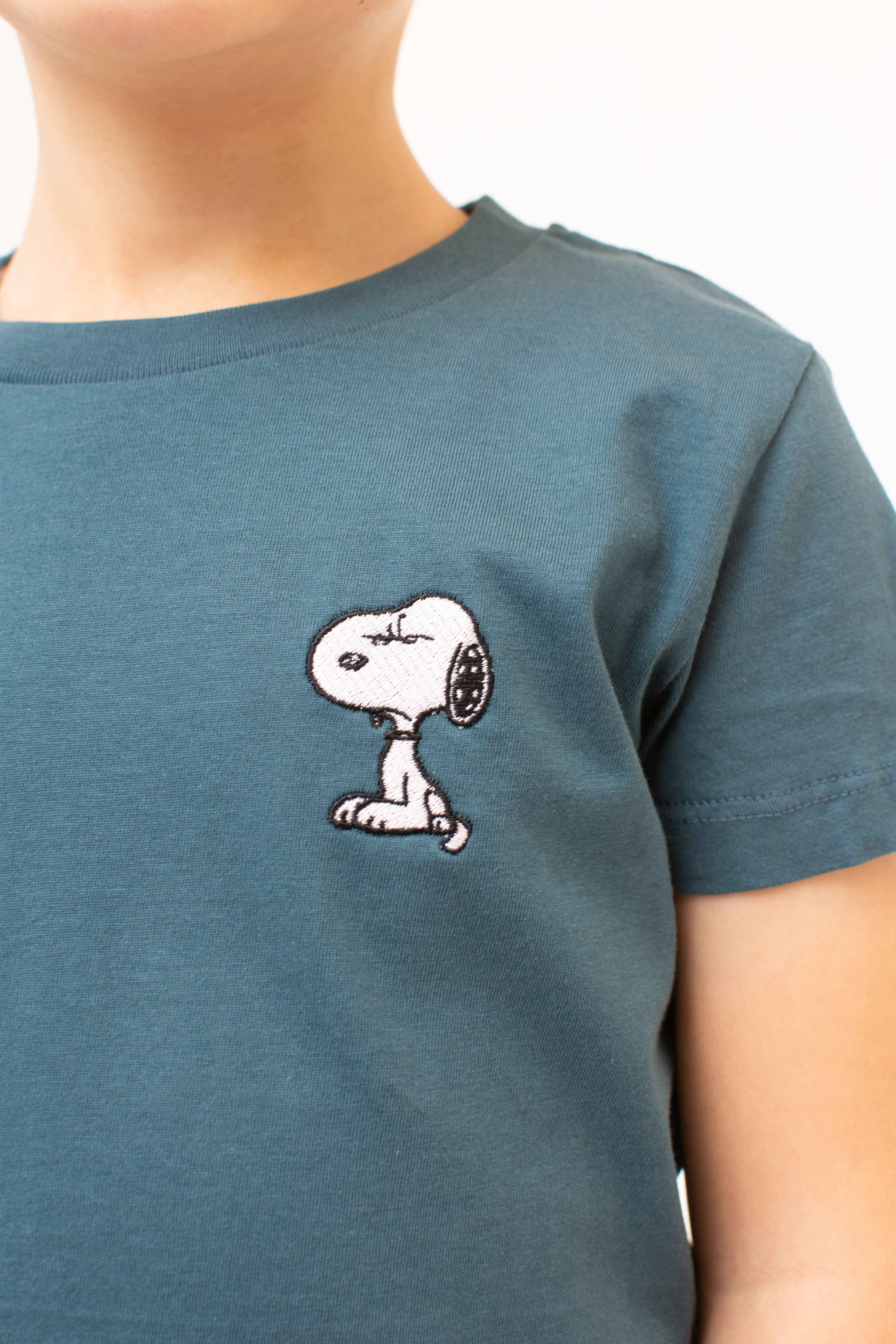 T-Shirt "Grantler Klub: Snoopy" - blaugrau (Kinder)
