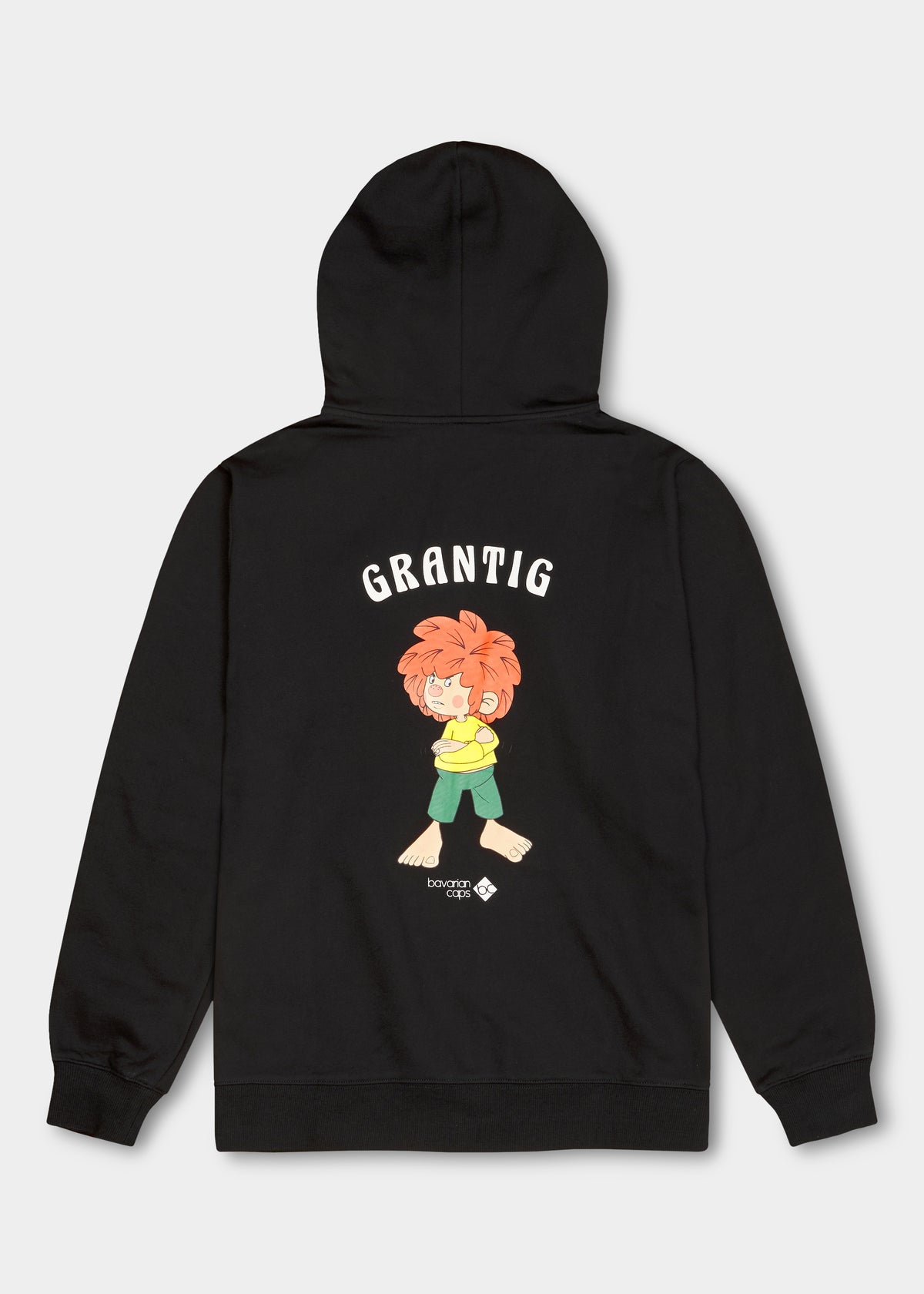 Zipper "Pumuckl: Grantig" - schwarz
