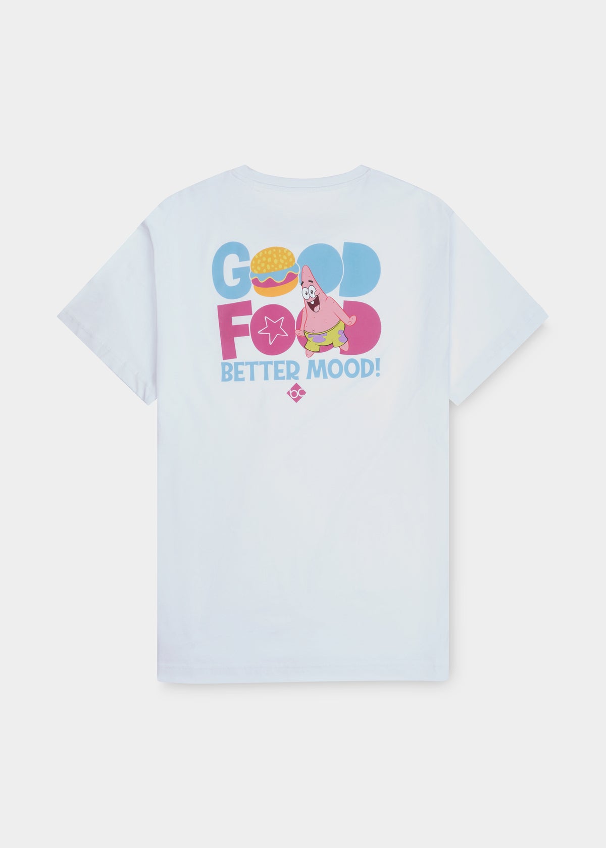 T-Shirt "SpongeBob: Patrick, Food Mood" - weiß