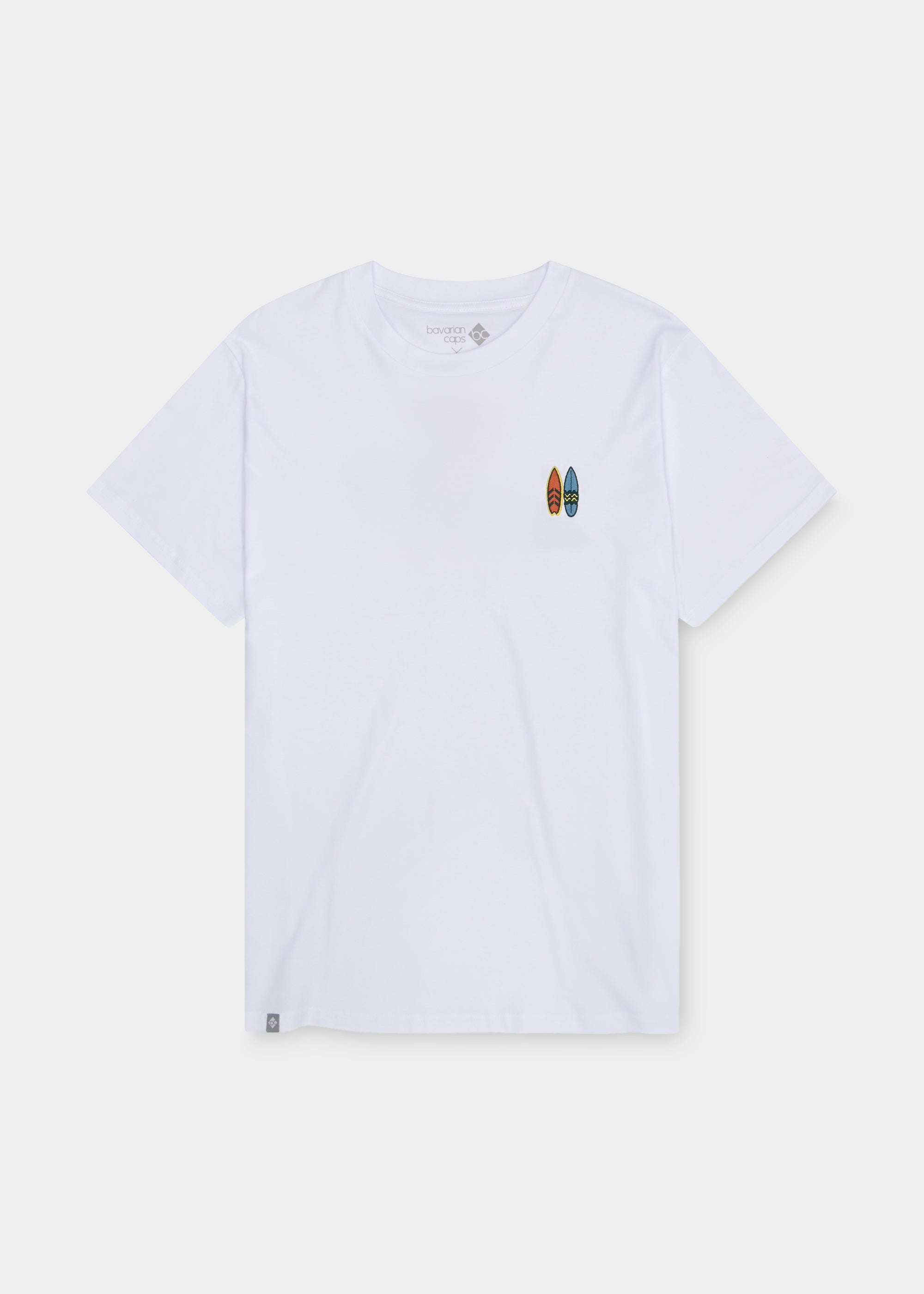 T-Shirt "Pumuckl surft" - weiß