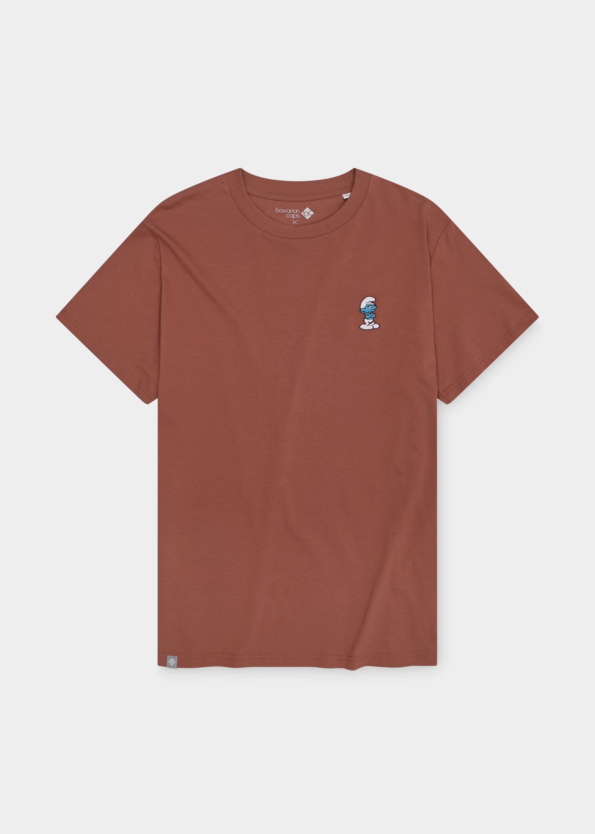 T-Shirt "Grantler Klub: Muffi" - rotbraun