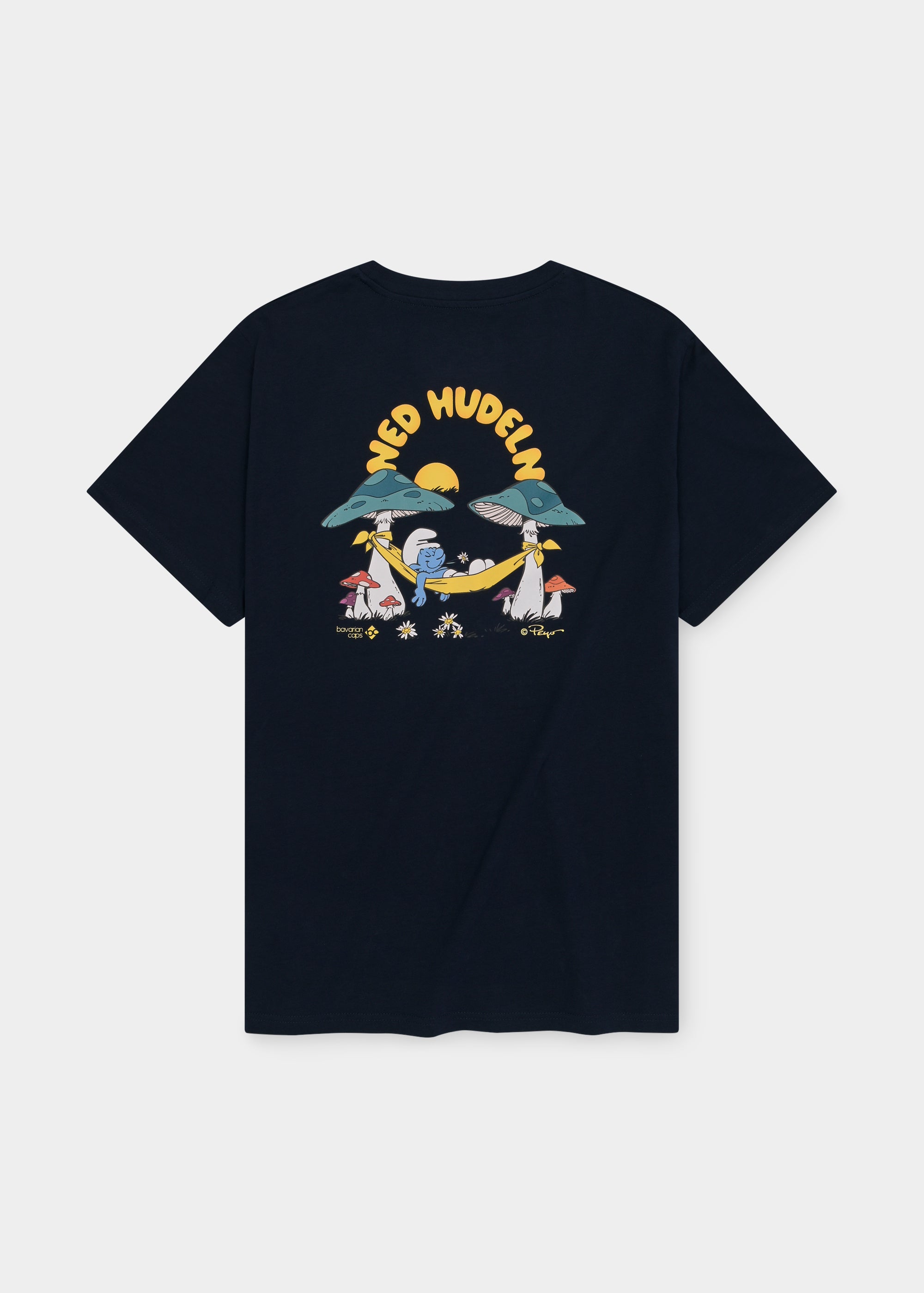T-Shirt "Schlümpfe: Ned Hudeln" - dunkelblau
