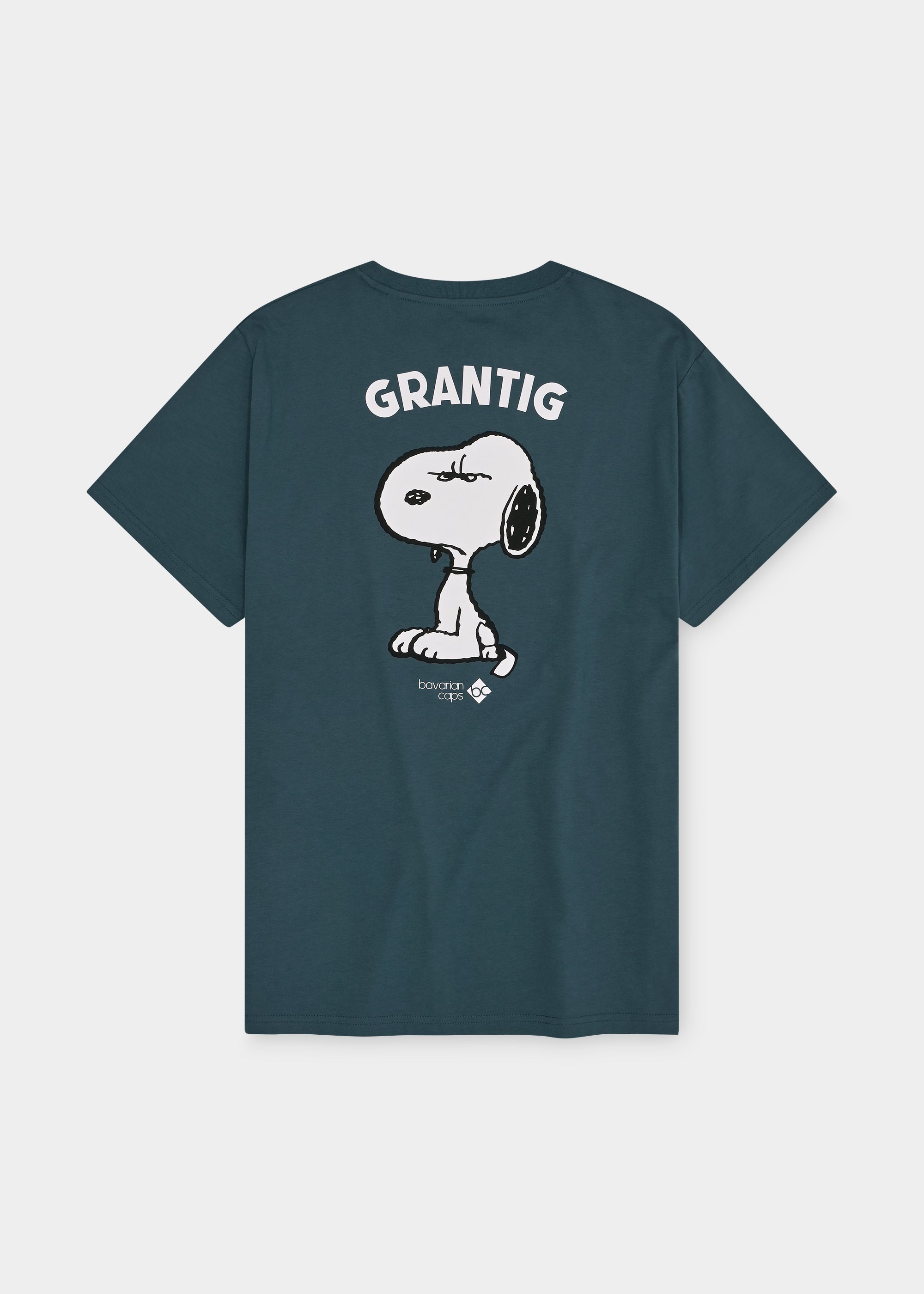 T-Shirt "Grantler Klub: Snoopy" - blaugrau