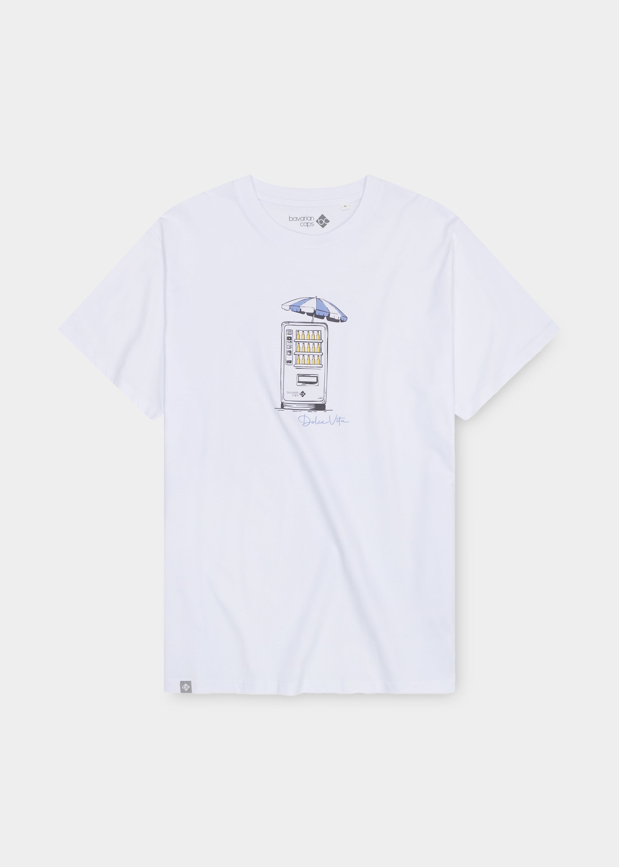 T-Shirt "Bierautomat" - weiß