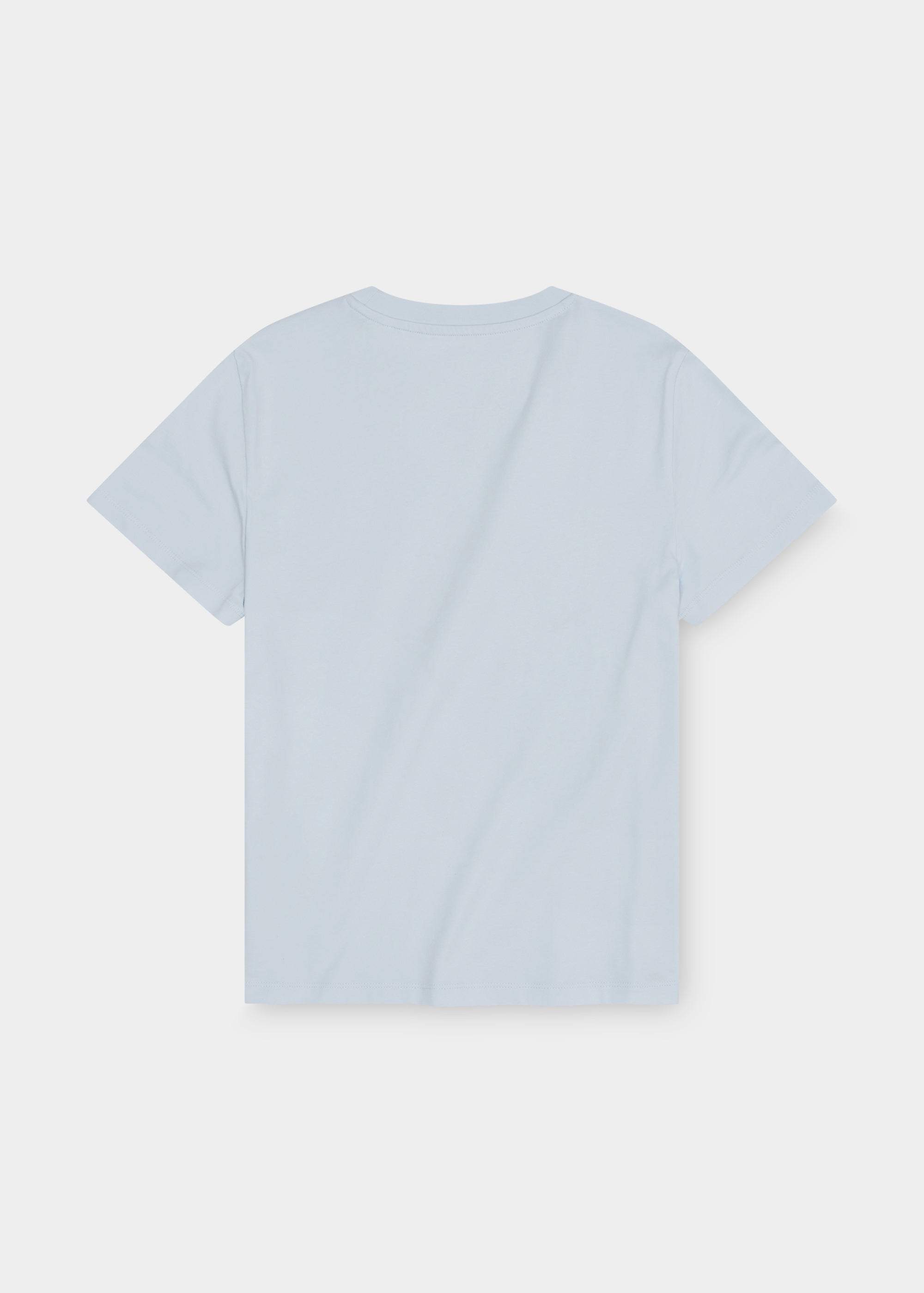 T-Shirt "Schlumpfines Schwammerlsofa" - eisblau