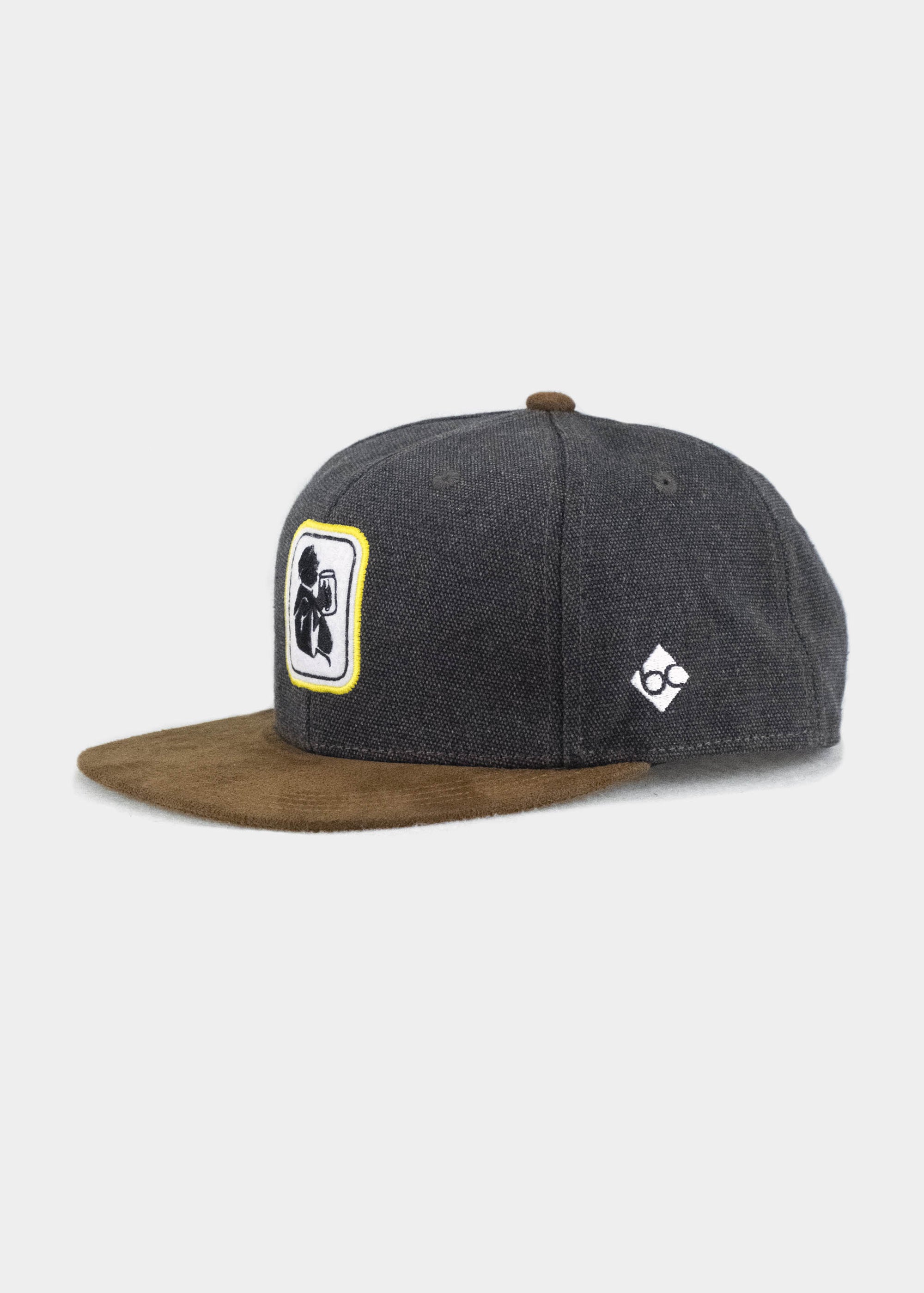 Cap "Bruckmüller" - dunkelgrau (Snapback)