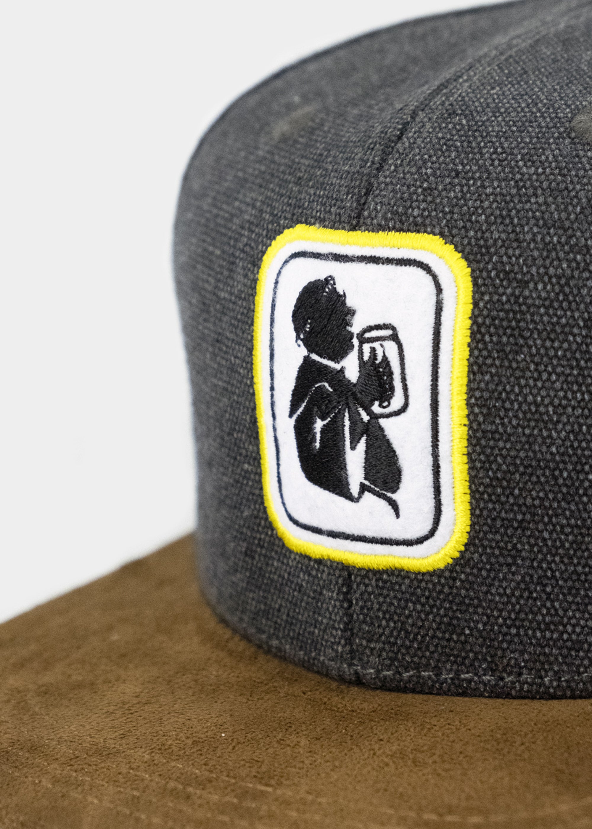 Cap "Bruckmüller" - dunkelgrau (Snapback)