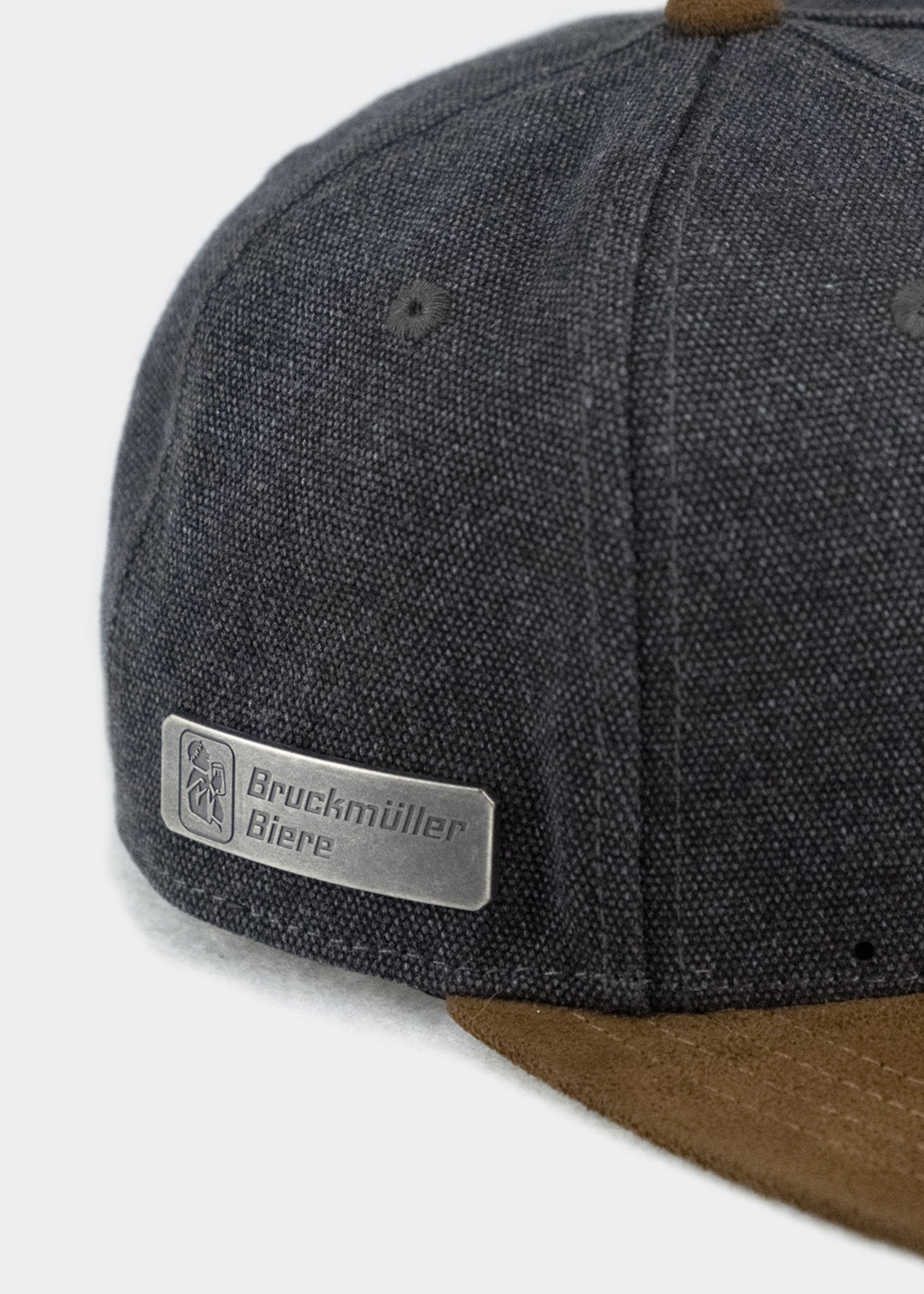 Cap "Bruckmüller" - dunkelgrau (Snapback)