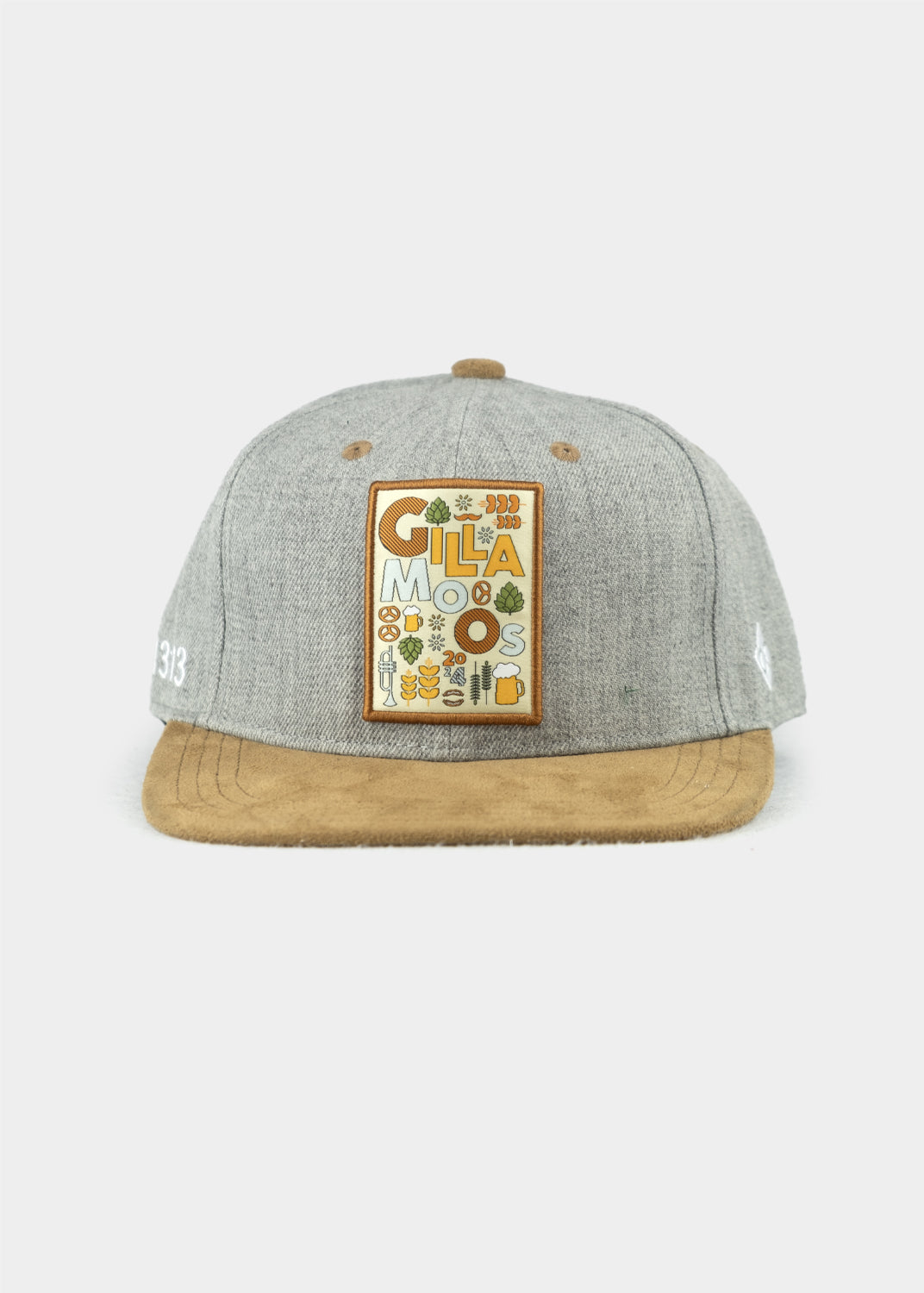 Cap "Gillamoos" - hellgrau (Snapback)