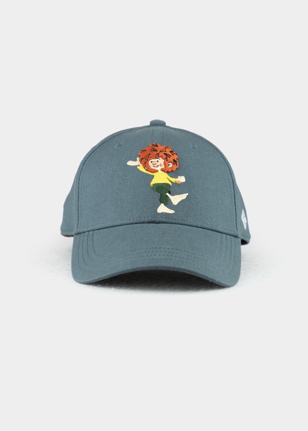 Cap "Pumuckl tanzt" - graublau (Kinder)