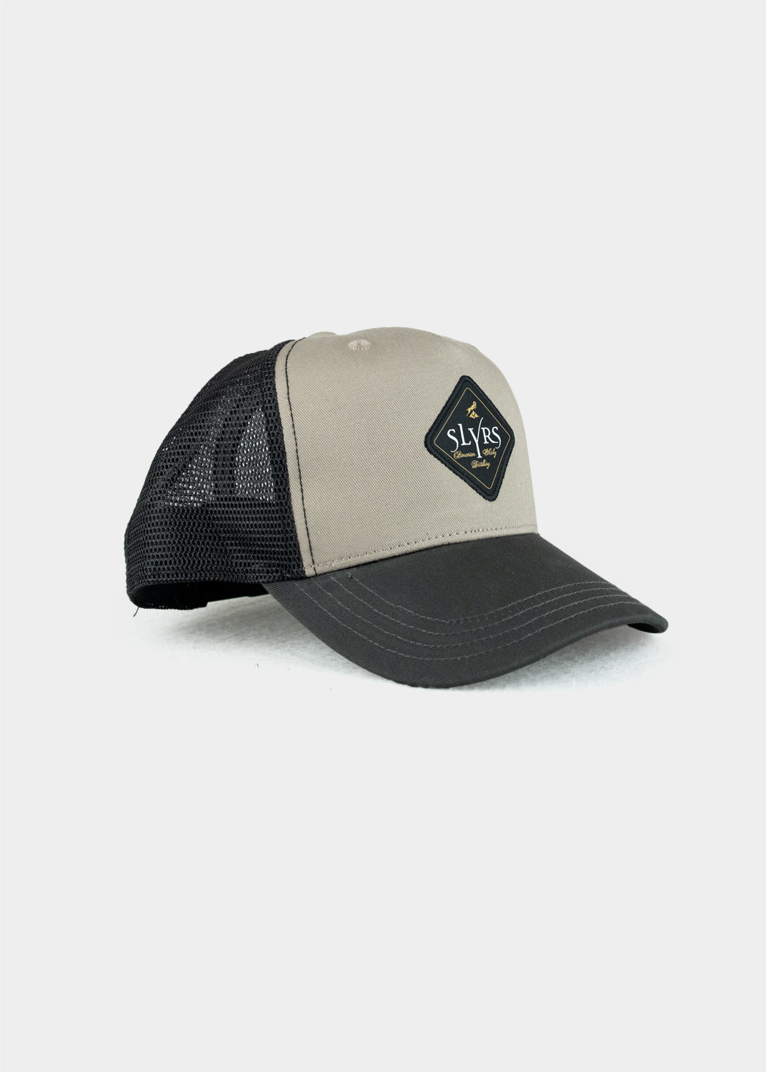 Cap "SLYRS" - grau (Curved)