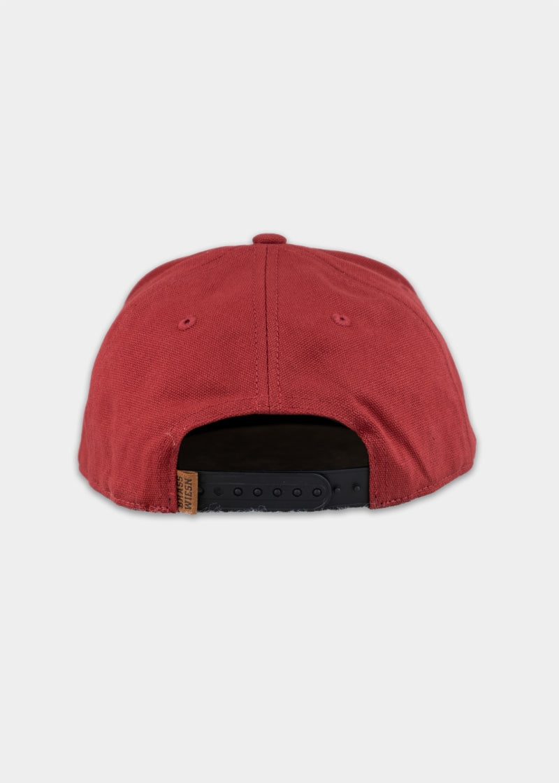 Cap "Brass Wiesn" - retro rot (Snapback)