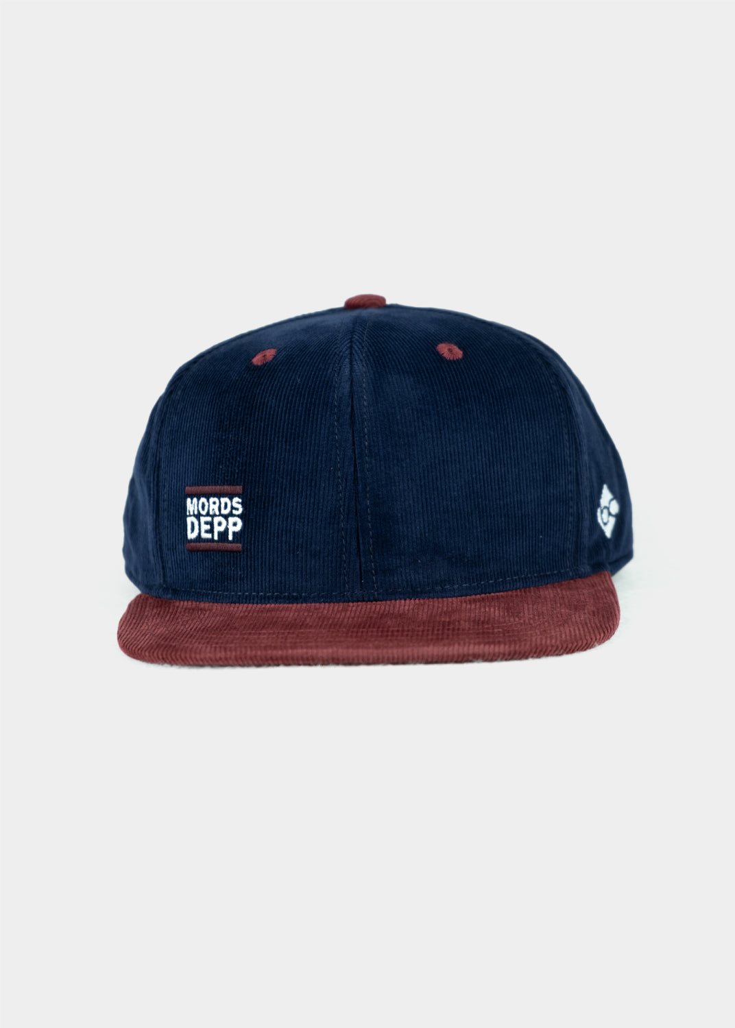 Cap "dicht&ergreifend: Kord" - dunkelblau (Snapback)