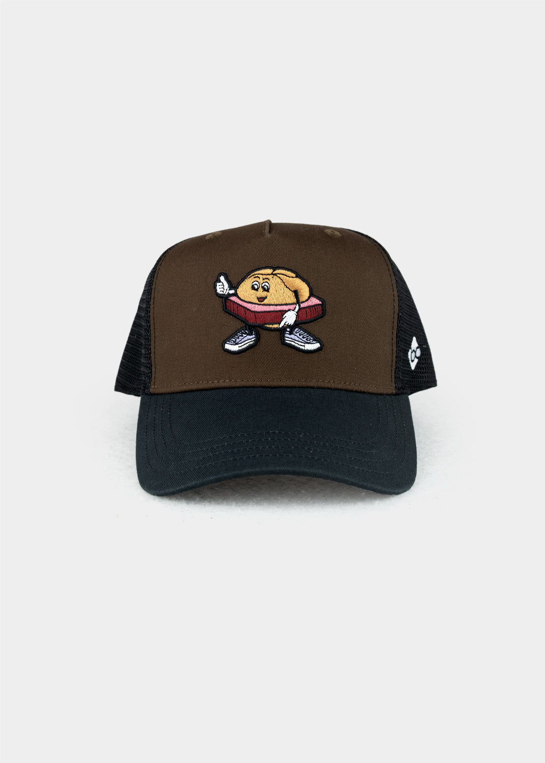 Cap "Mr. Leberkas" - braun (Curved)
