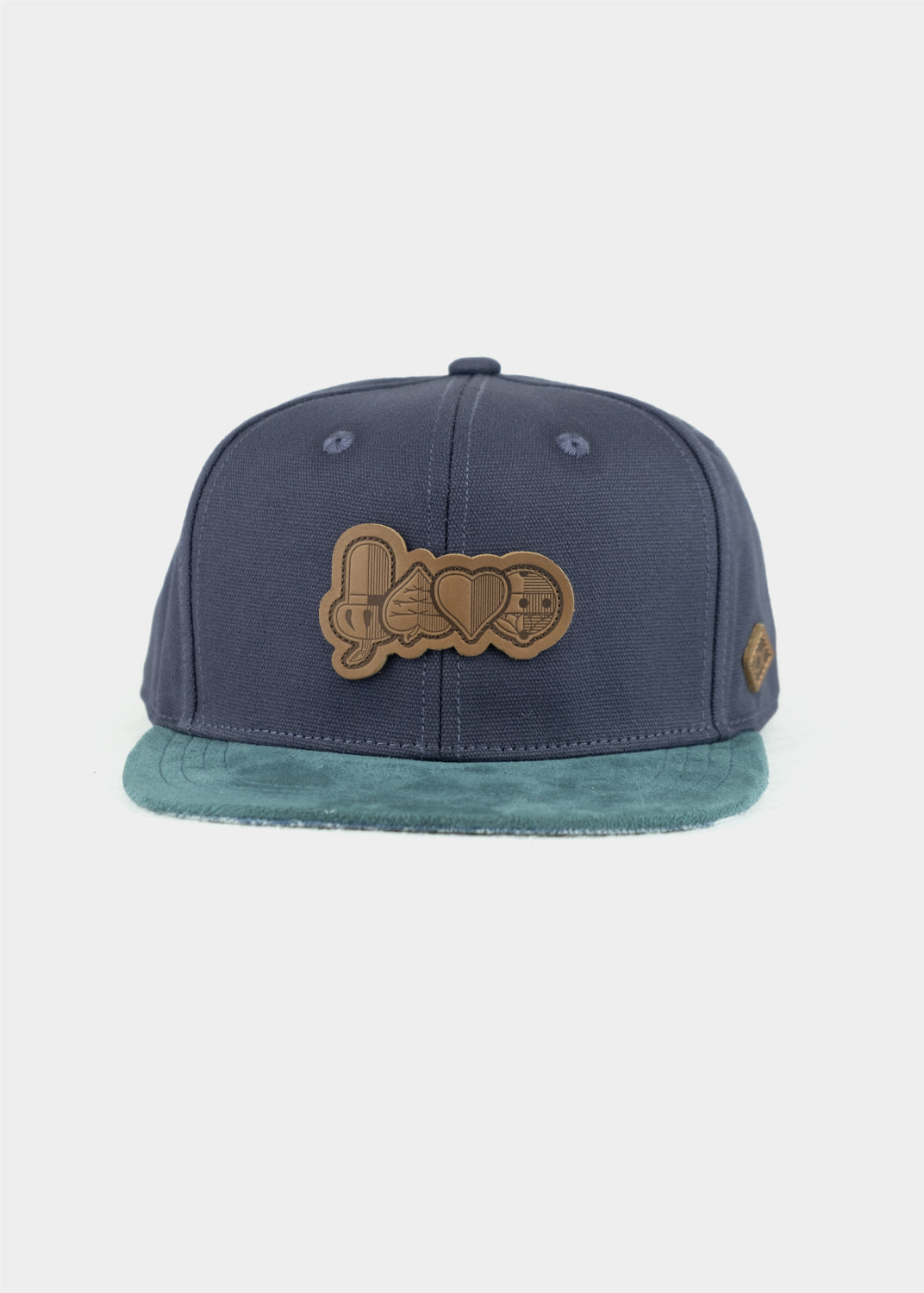 Cap "Schafkopf" - dunkelblau (Snapback)