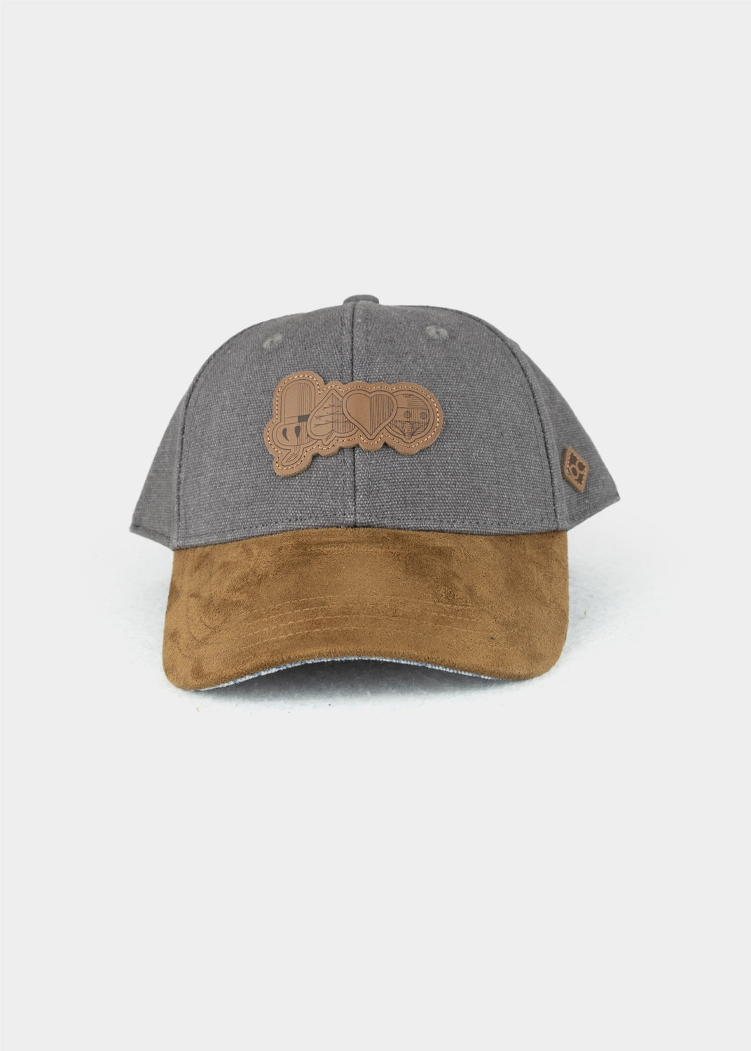 Cap "Schafkopf" - grau (Curved)
