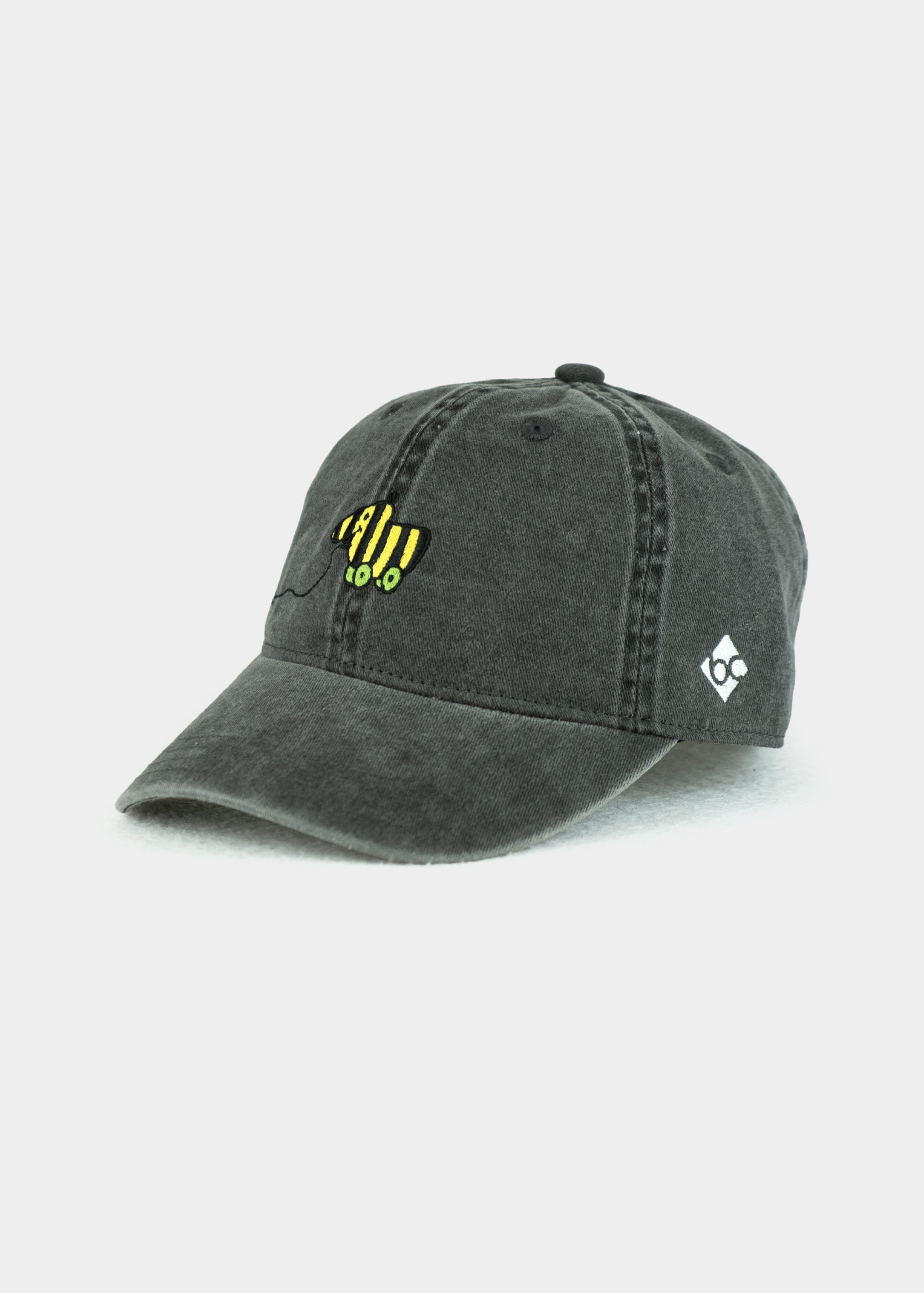 Cap "Janosch Tigerente" - vintage schwarz (Dadhat)