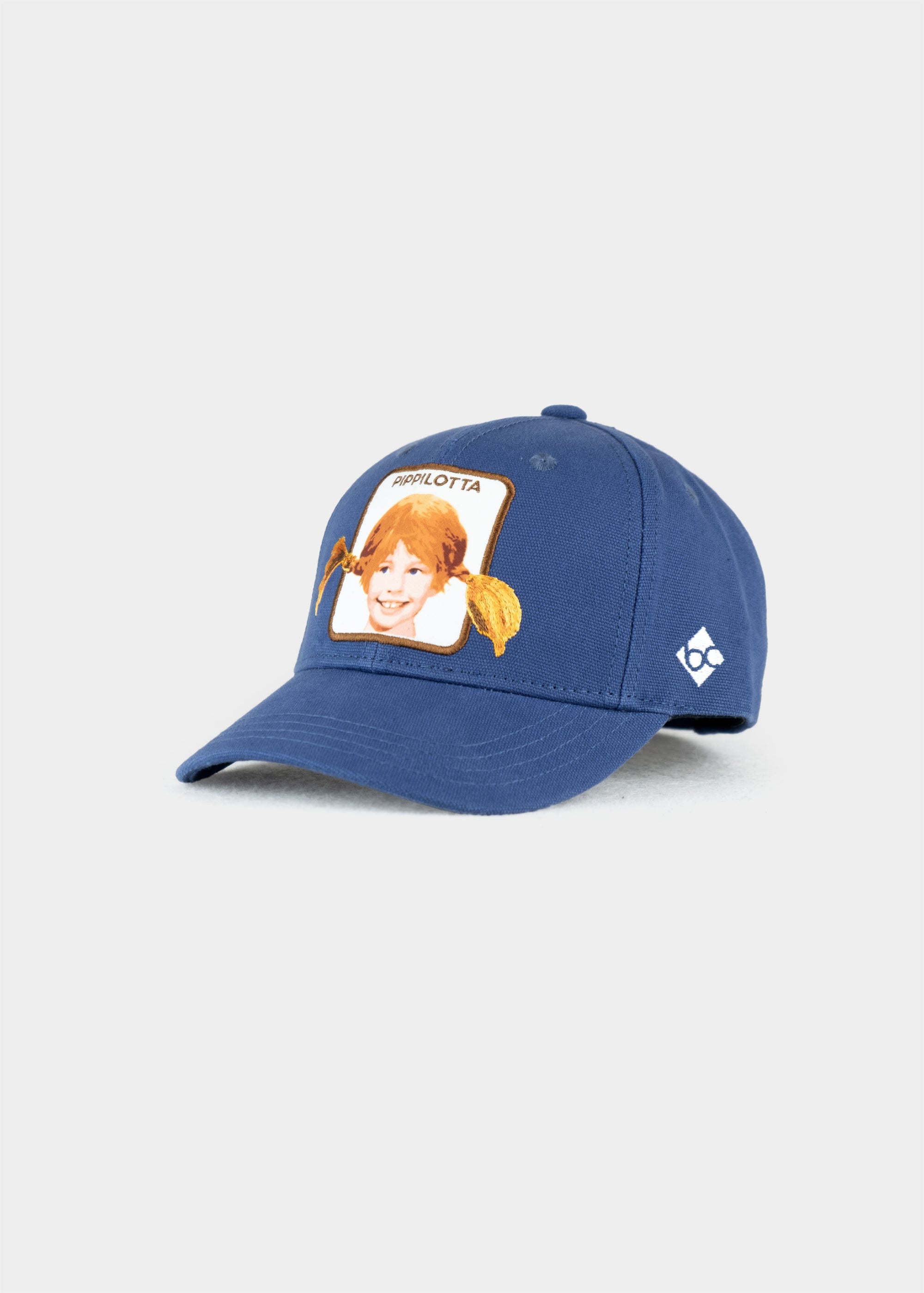 Cap "Pippilotta Stickpatch" - dunkelblau (Kinder)