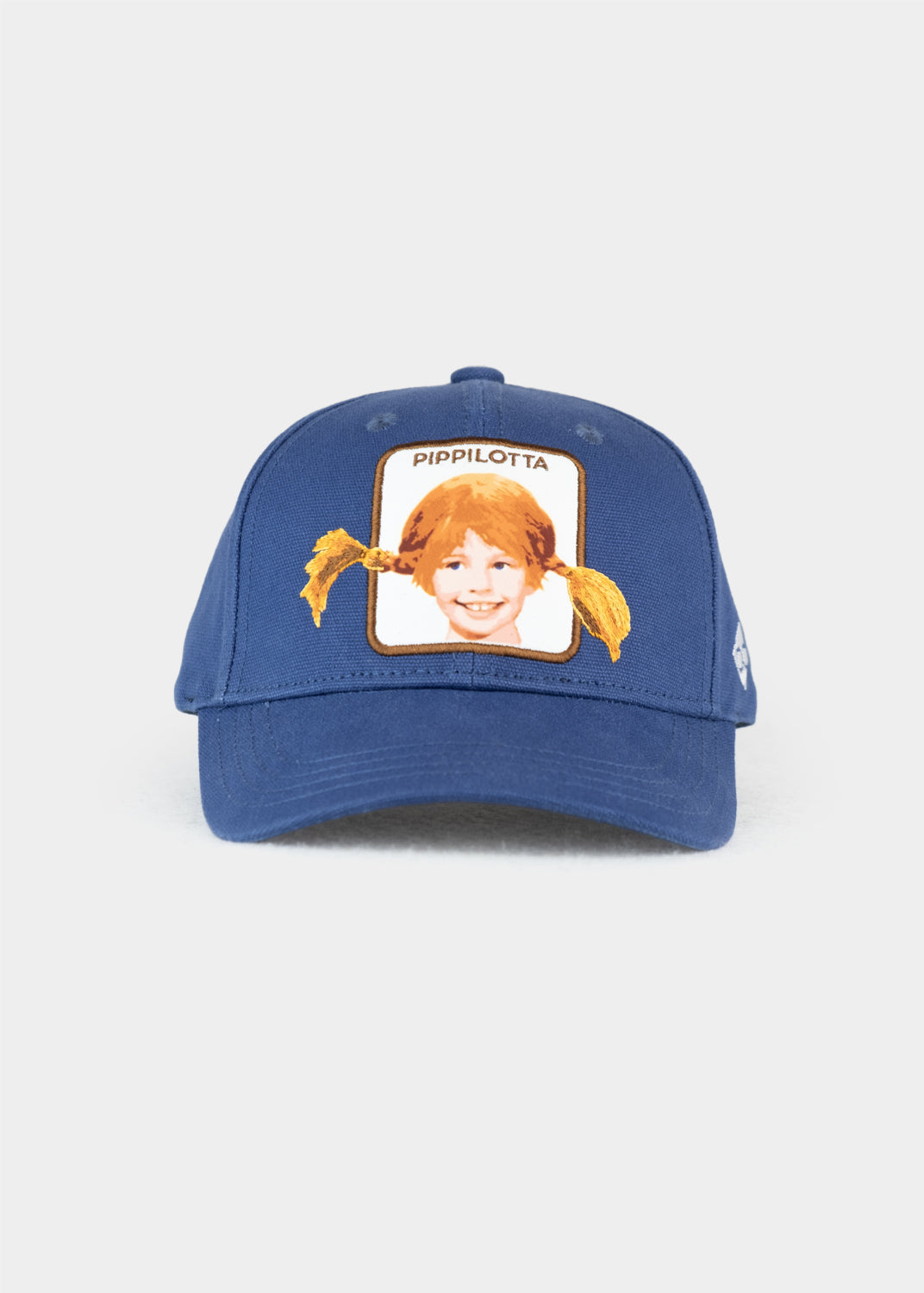 Cap "Pippilotta Stickpatch" - dunkelblau (Kinder)