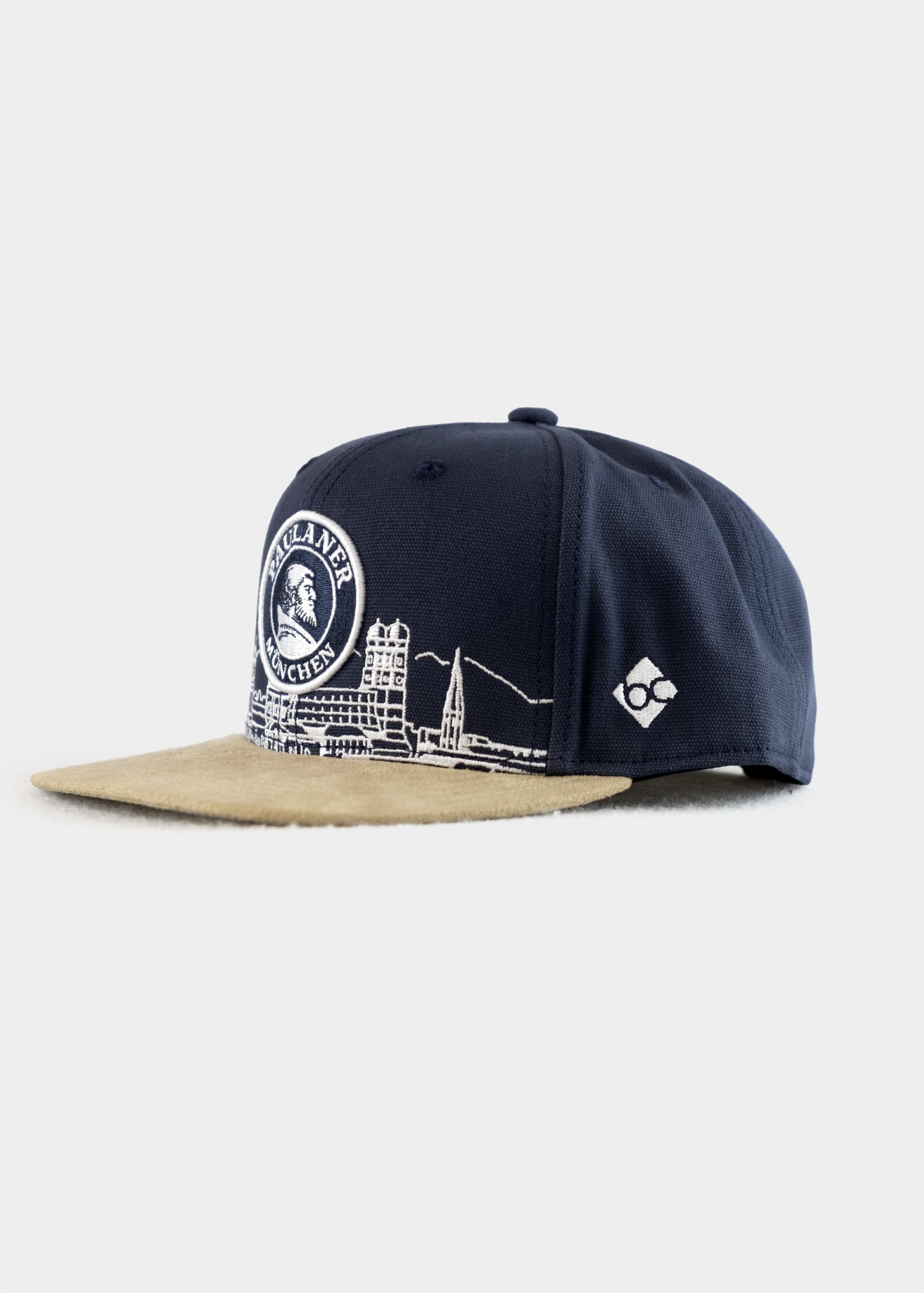 Cap "Paulaner" - dunkelblau (Snapback)