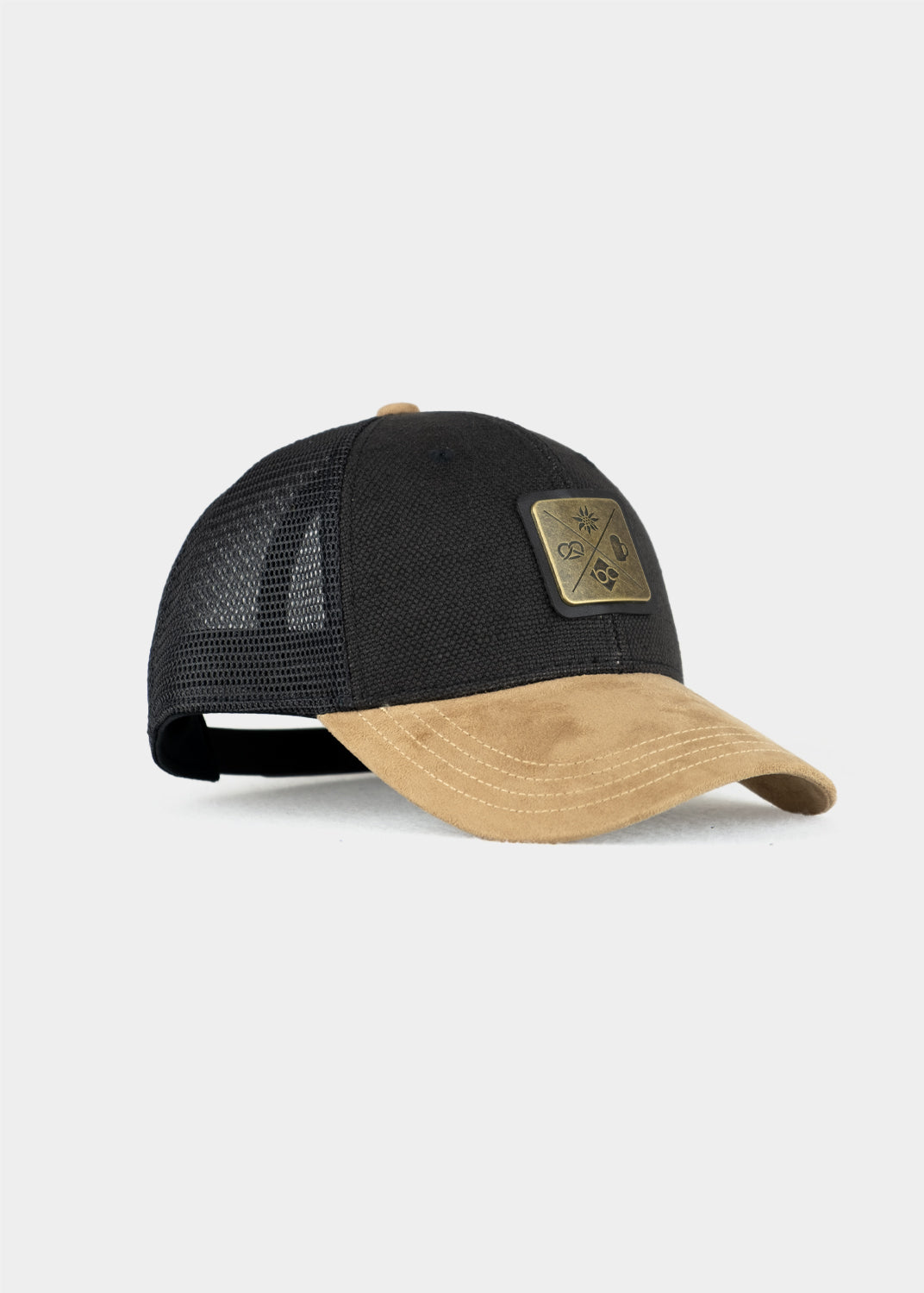 Cap "Kreizweis" - schwarzgrau (Maxifit Curved)