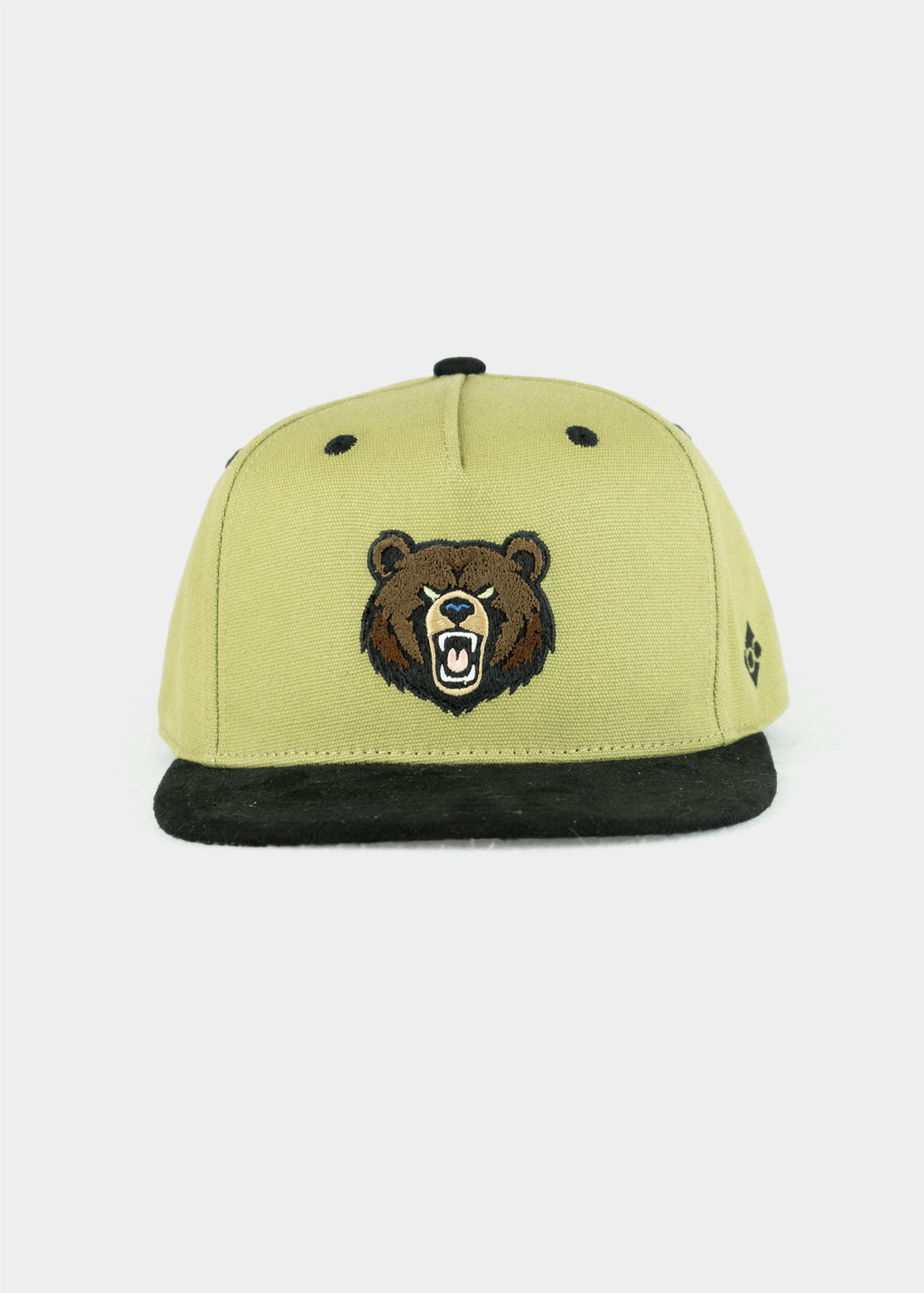 Cap "Bär" - olive (Snapback)