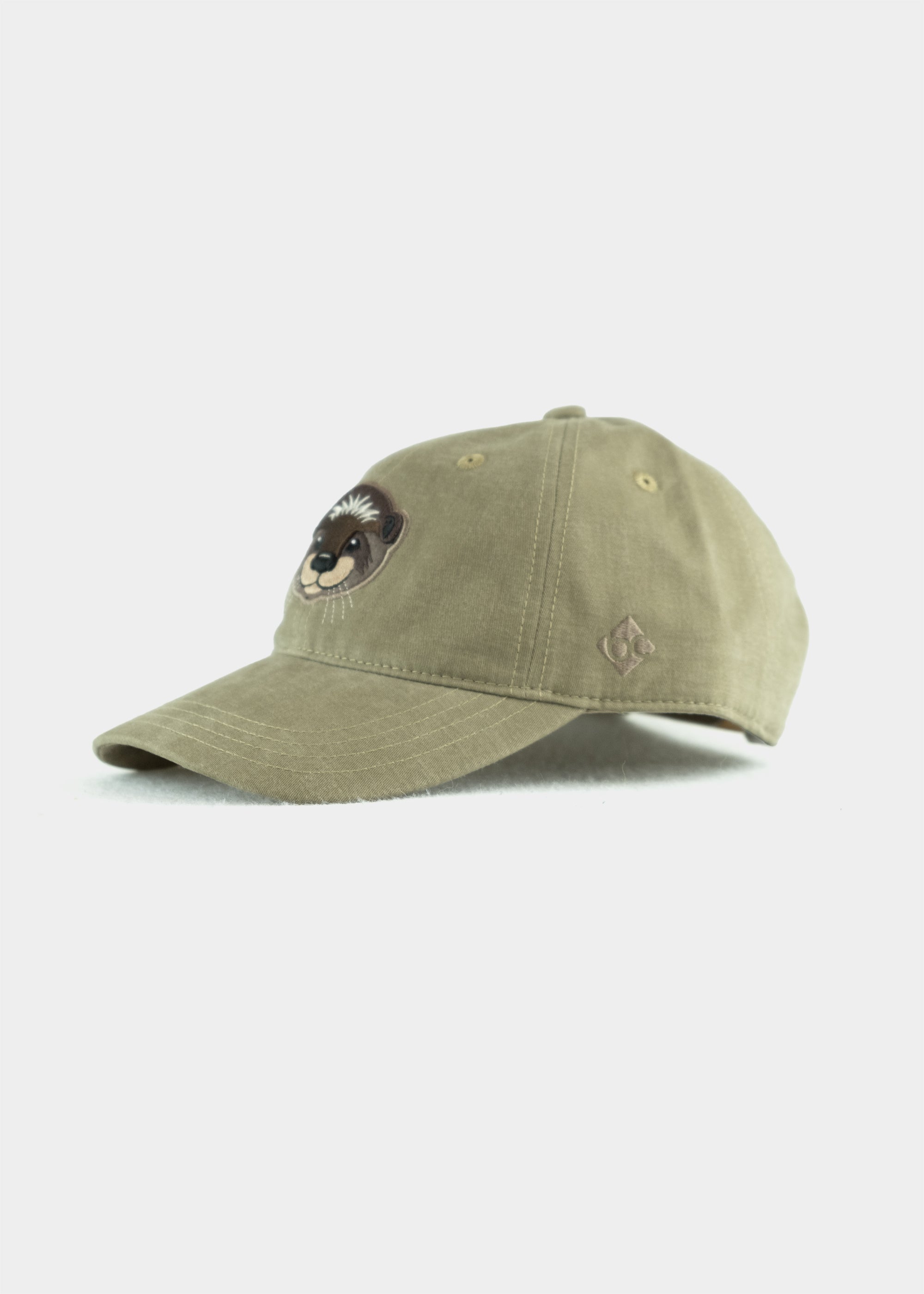 Cap "Otter" - grüngrau (Kinder)