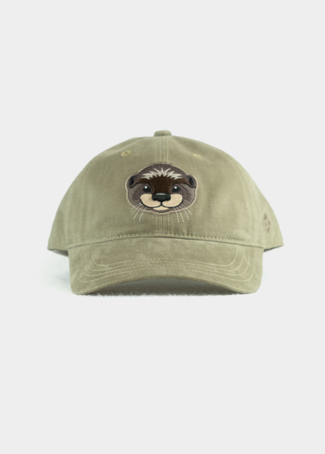 Cap "Otter" - grüngrau (Kinder)