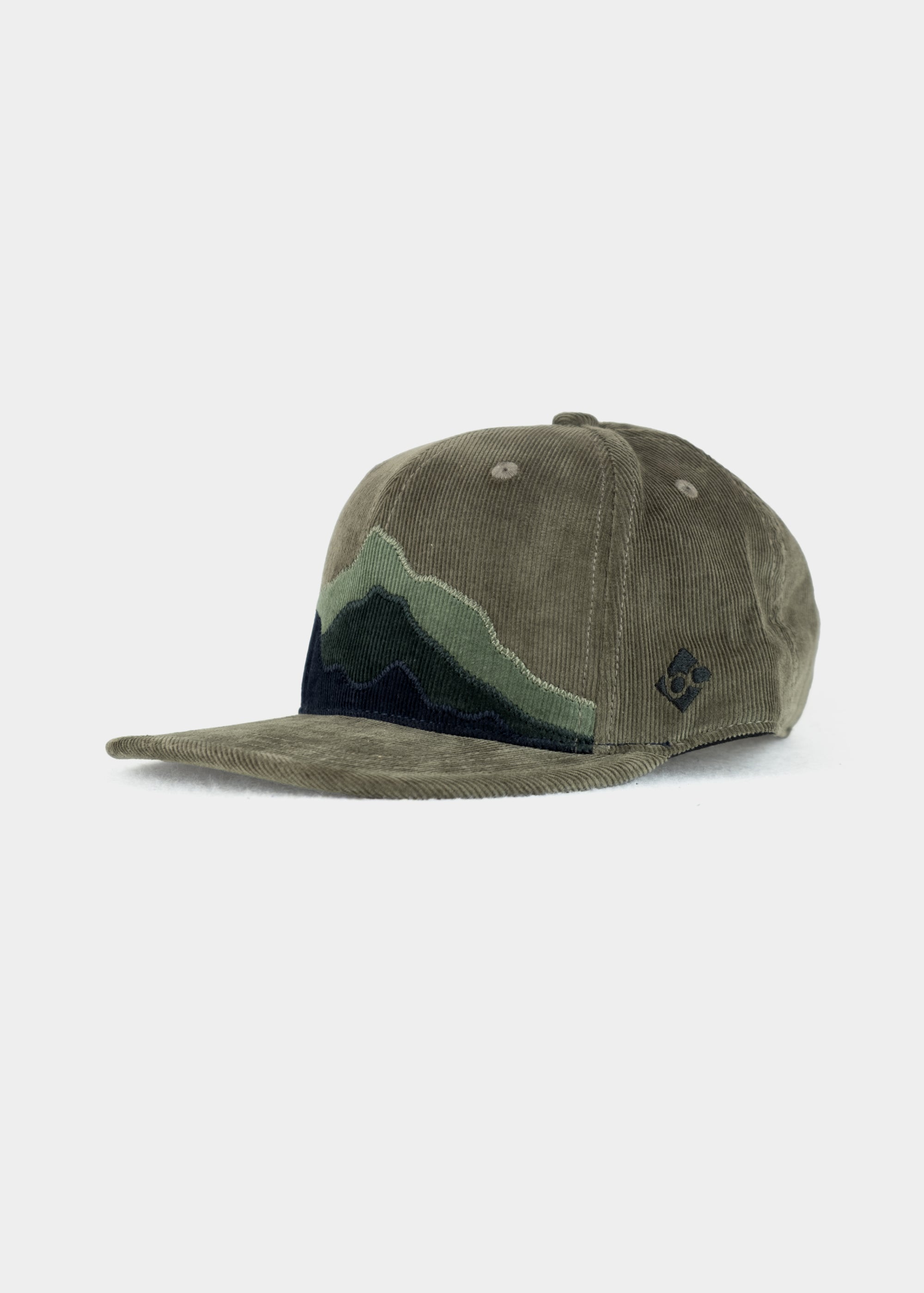 Cap "Alpennebel" - grünbraun (Strapback)