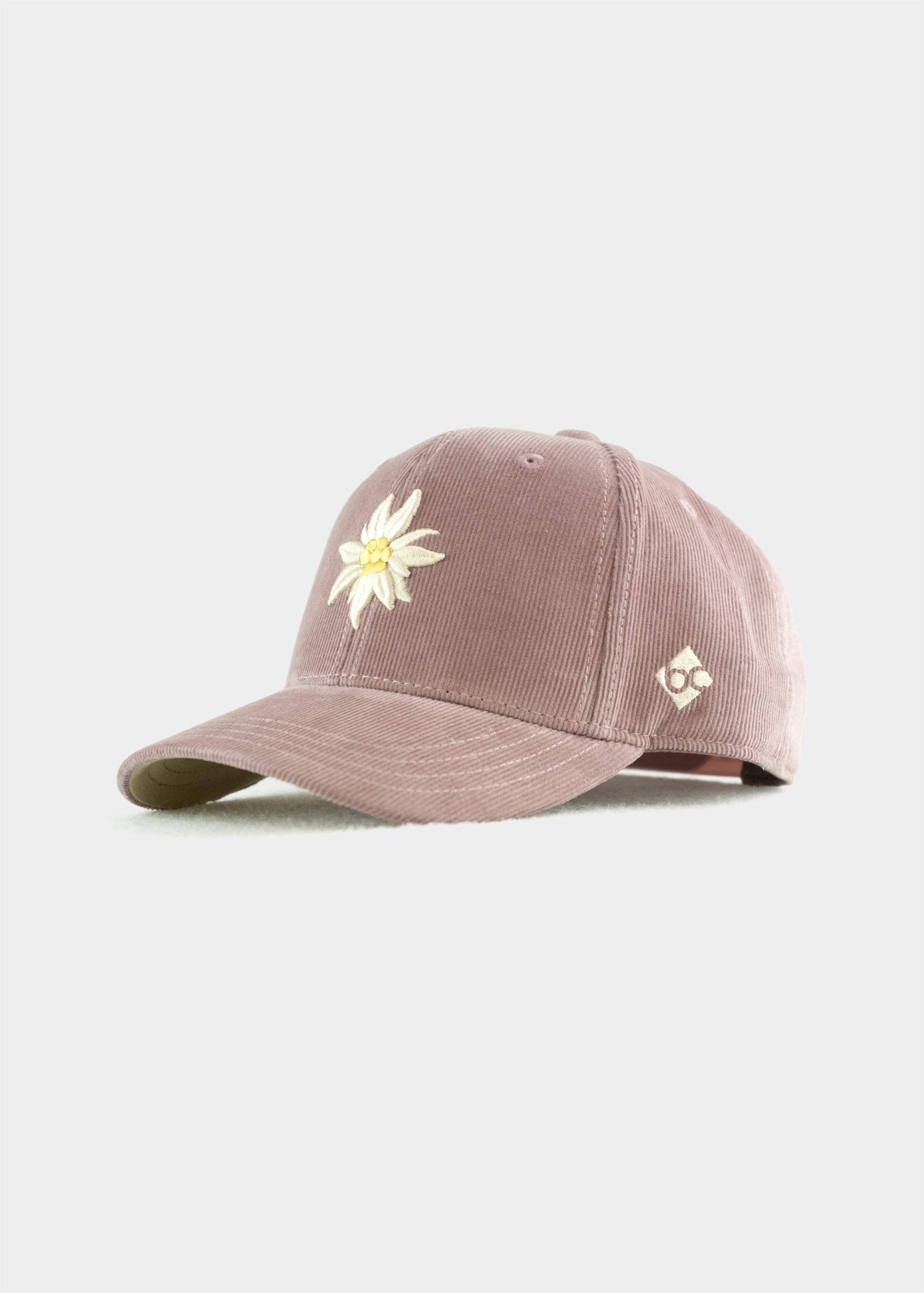 Cap "Edelweiß Kord" - altrosa (Kinder)
