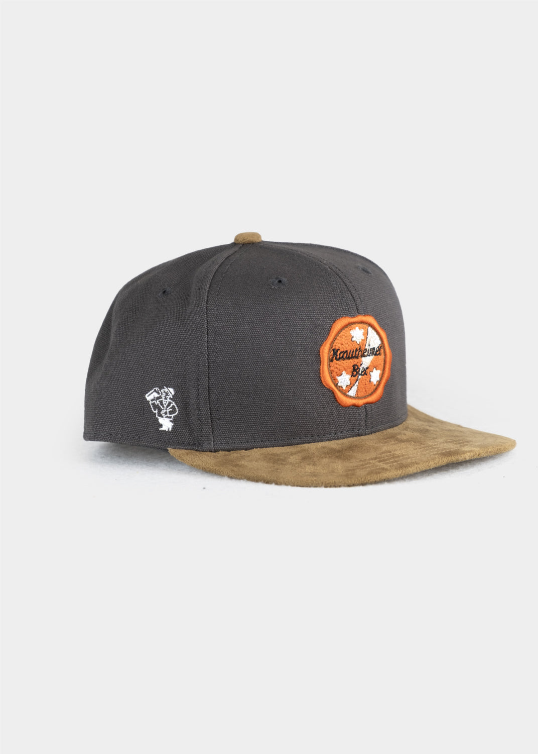 Cap "Krautheimer" - dunkelgrau (Snapback)