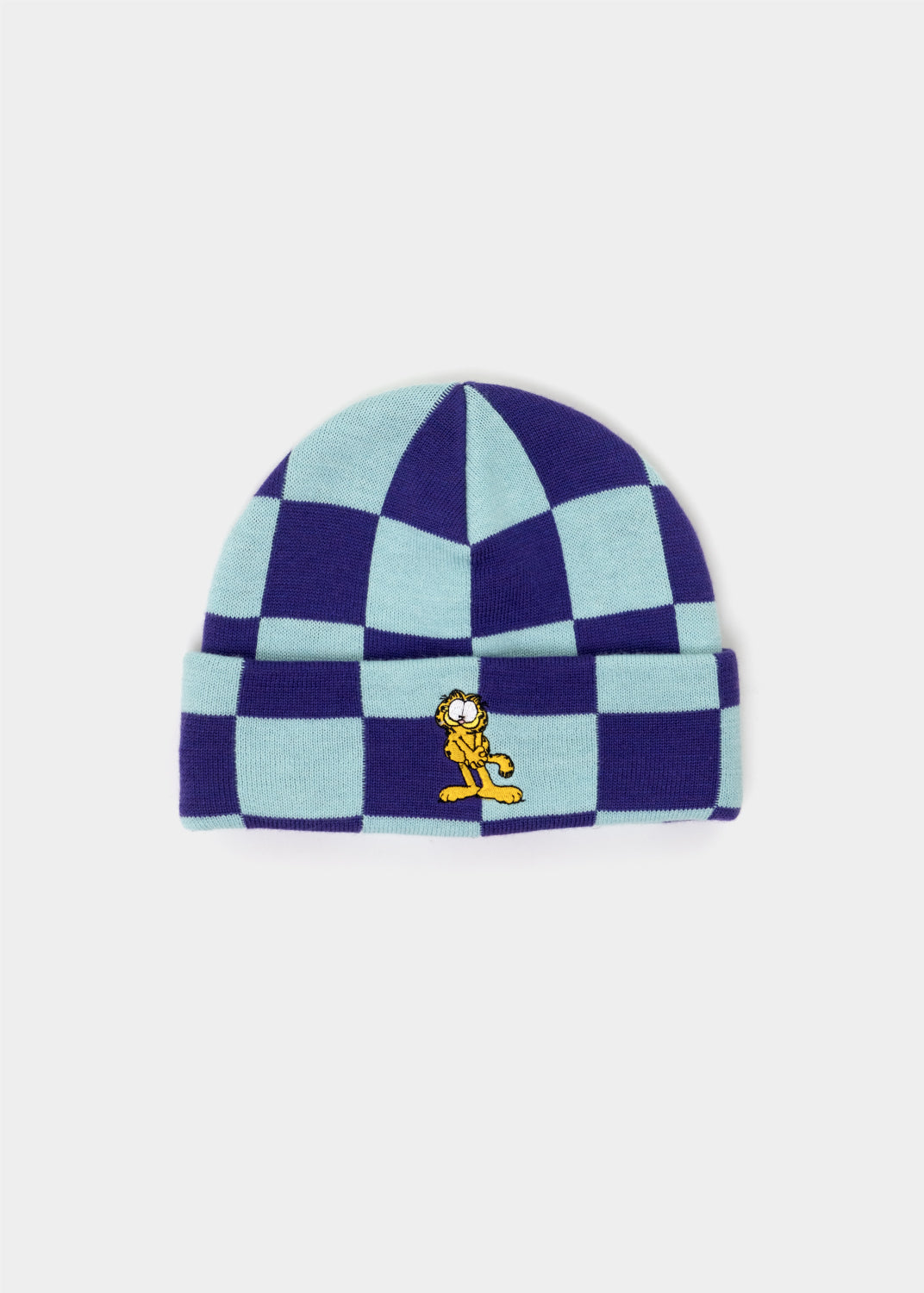 Kinder Beanie "Garfield: Nice" - hellblau/lila