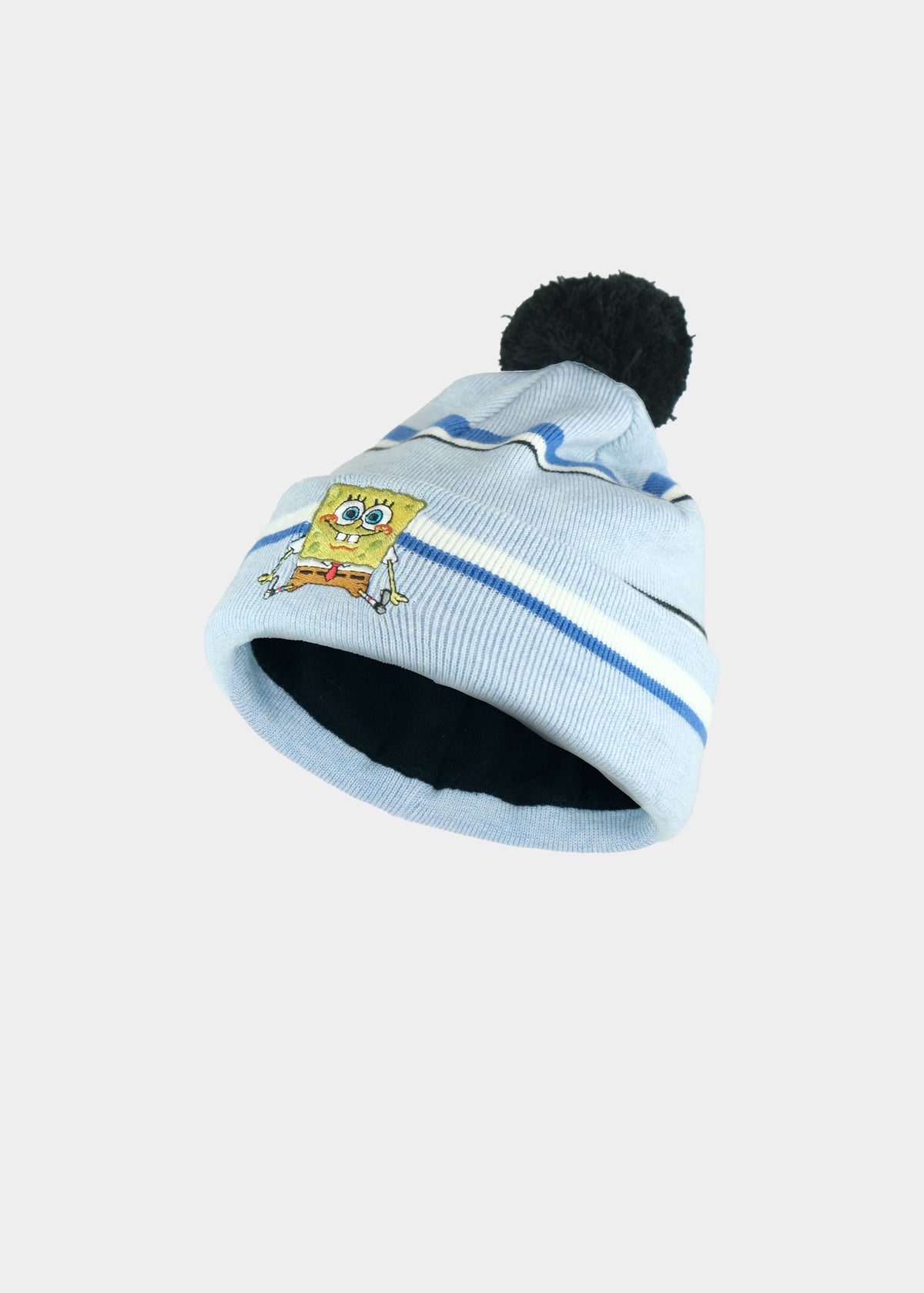 Kinder Beanie "SpongeBob chillt" - türkis