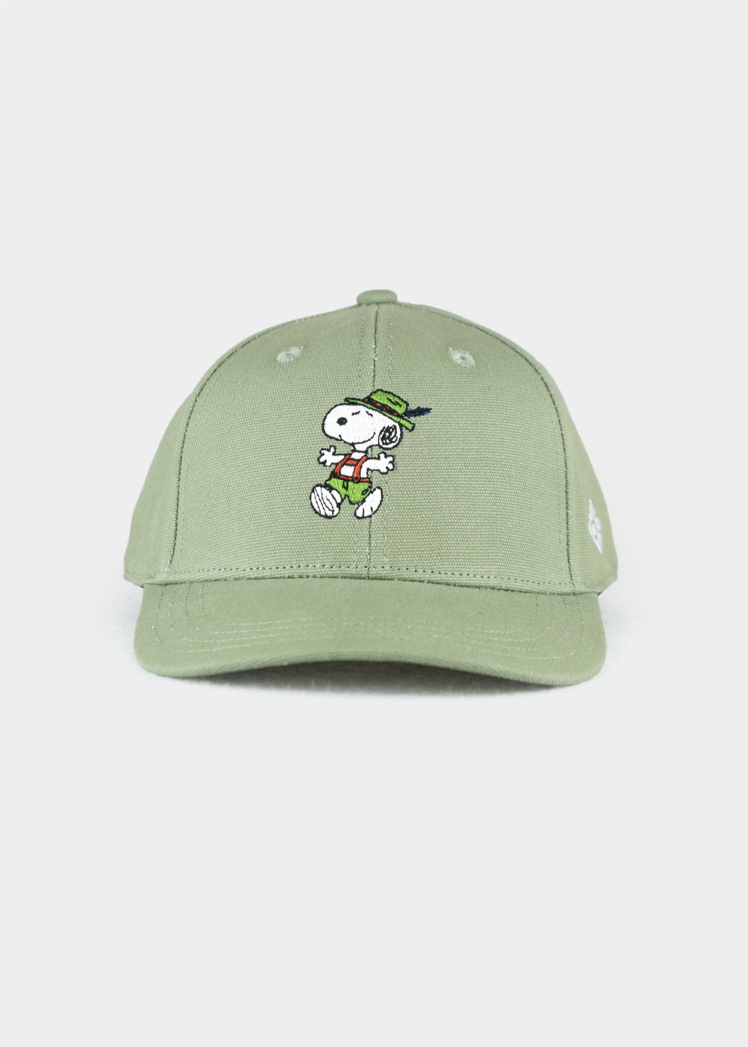Cap "Peanuts: Snoopy in Tracht" - khaki (Halfcurved)