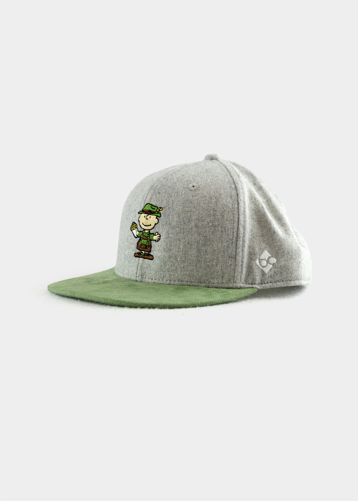 Cap "Peanuts: Charlie Brown" - grau (Snapback)