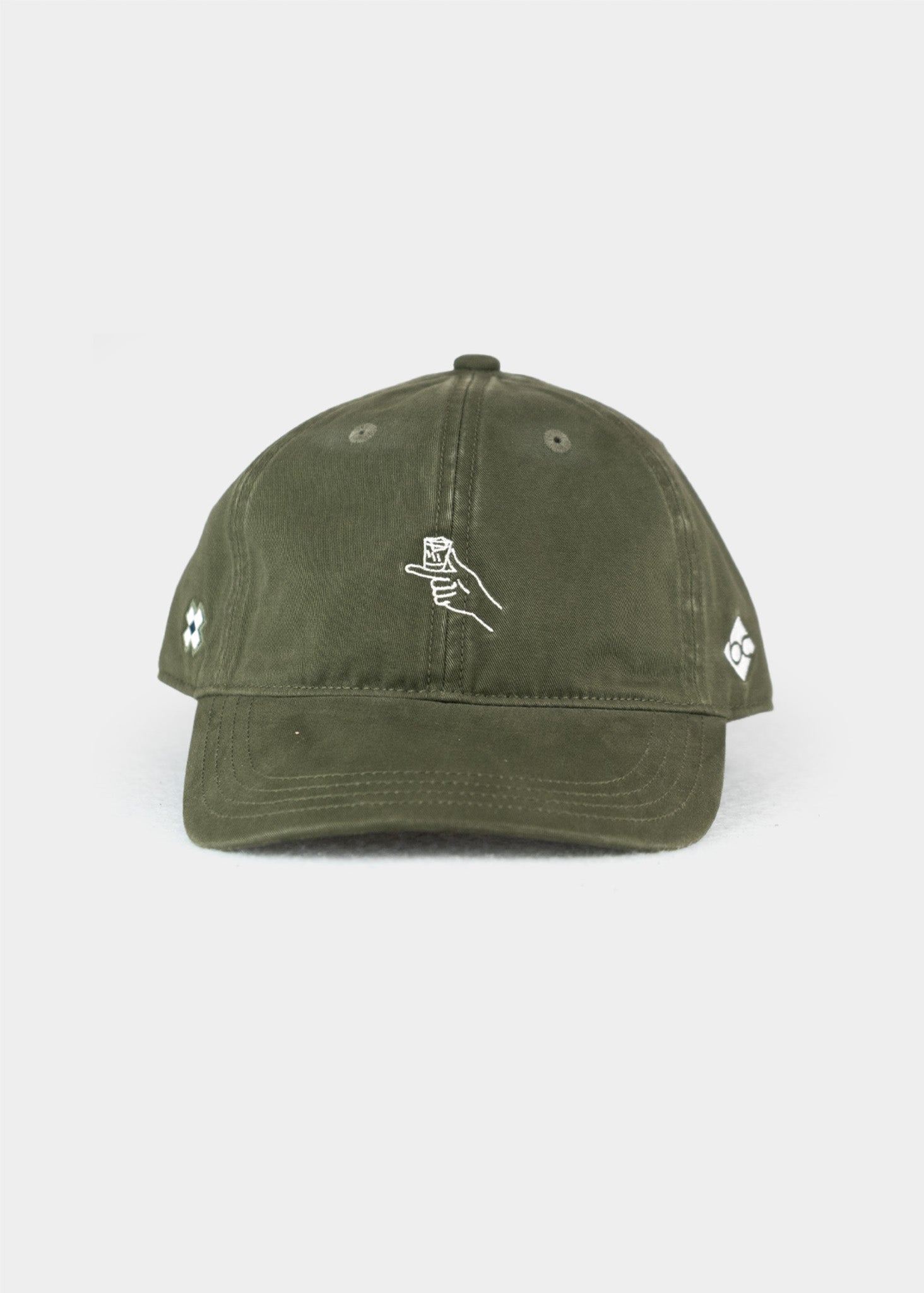 Cap "Saustoimusi" - olive (Dadhat)